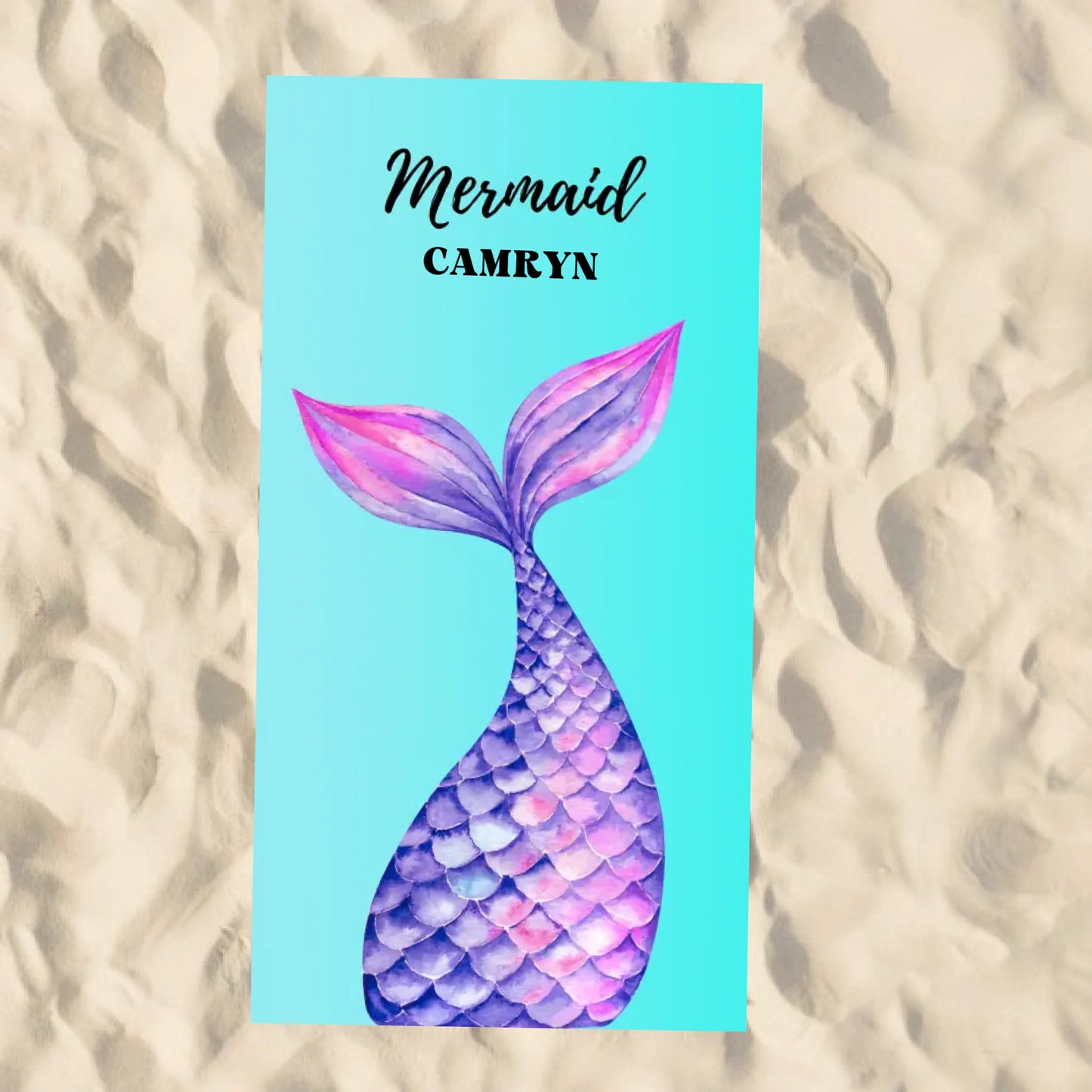 Beach Towel Blank - 30x60 - Horizontal Beach Enviro