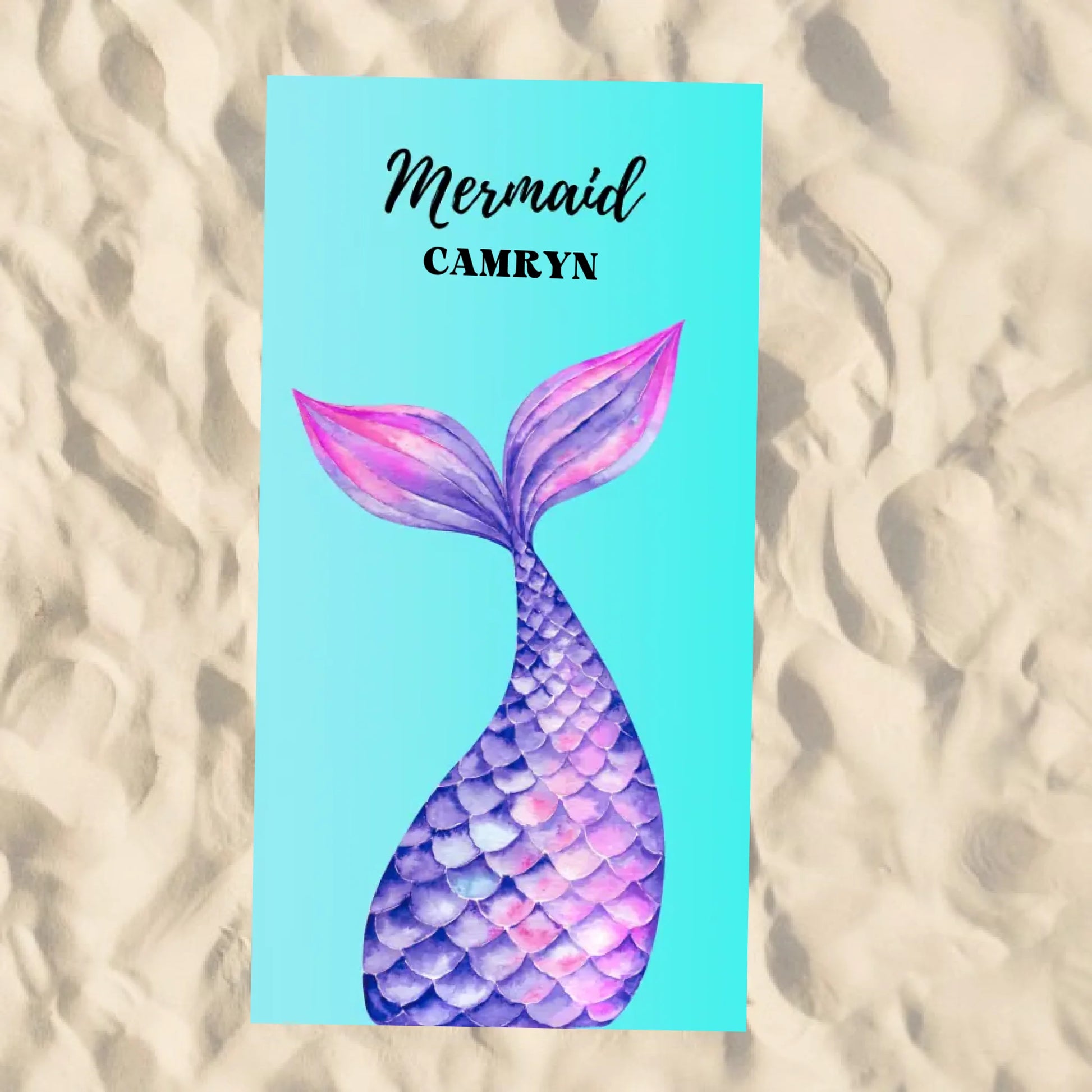 Beach Towel Blank - 30x60 - Horizontal Beach Enviro