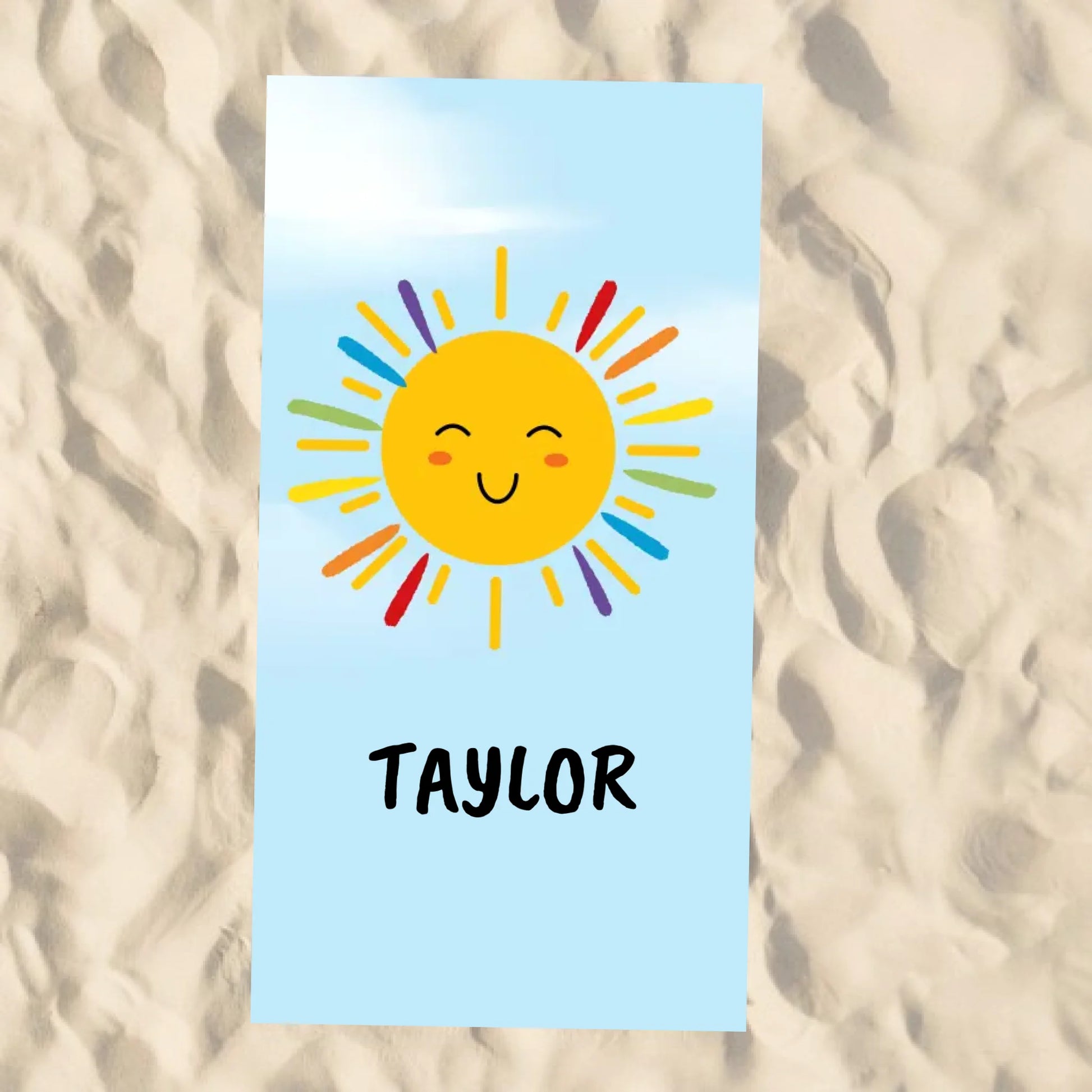 Beach Towel Blank - 30x60 - Horizontal Beach Enviro