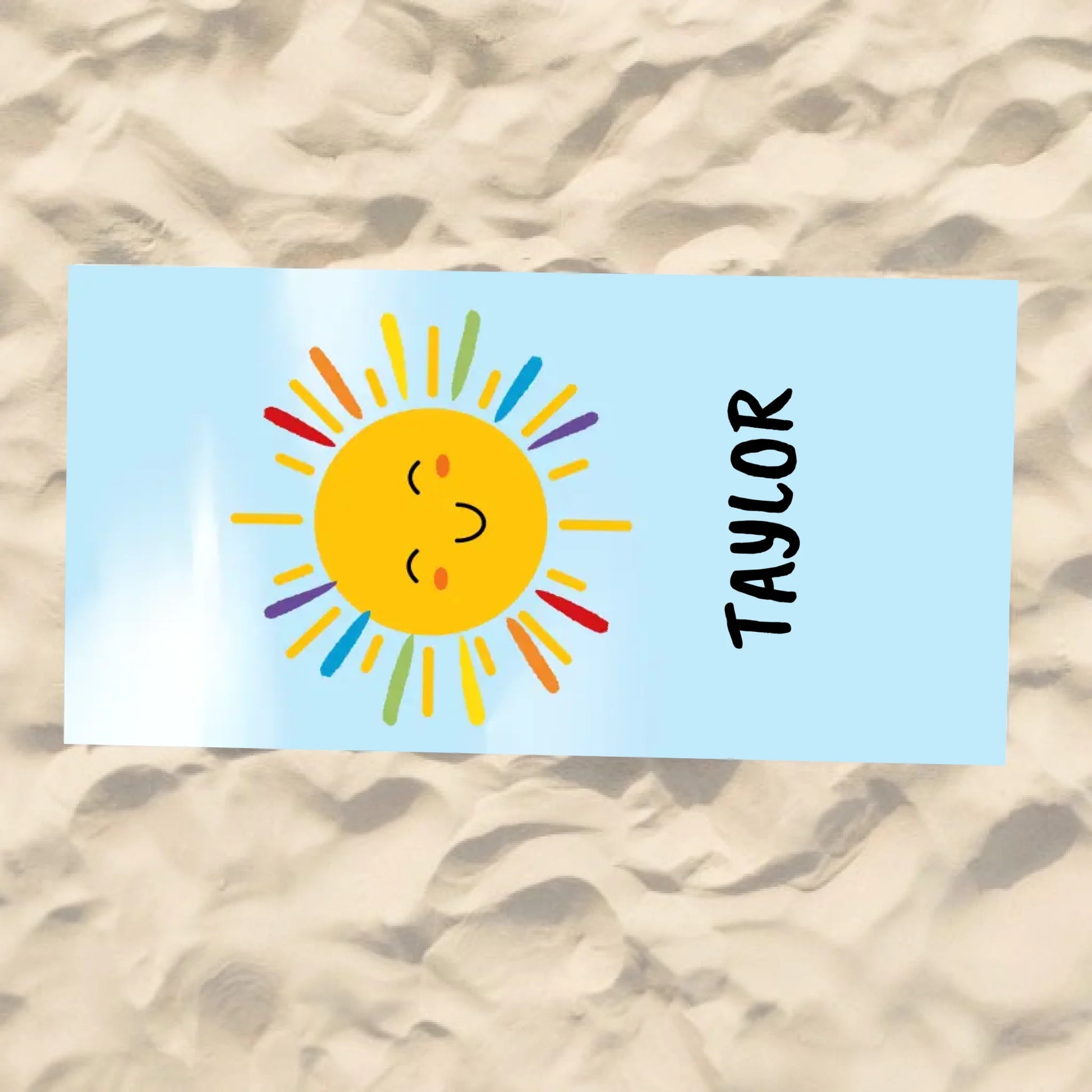 Beach Towel Blank - 30x60 - Horizontal Beach Enviro