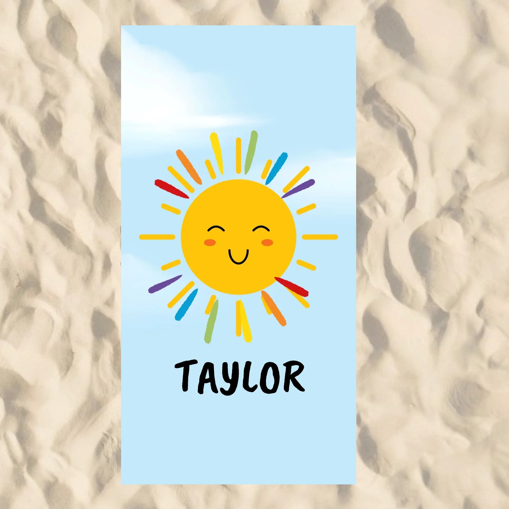 Beach Towel Blank - 30x60 - Horizontal Beach Enviro