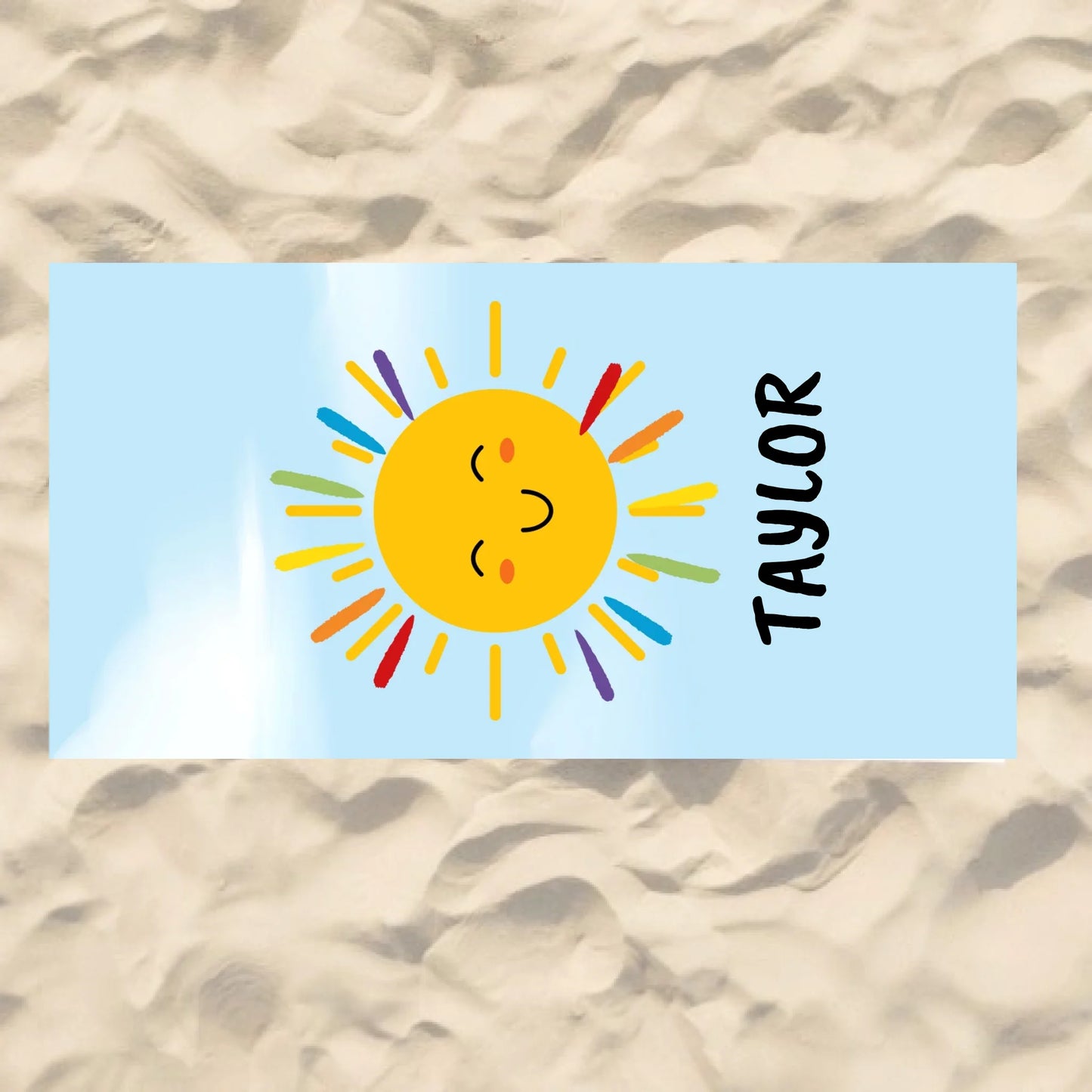 Beach Towel Blank - 30x60 - Horizontal Beach Enviro