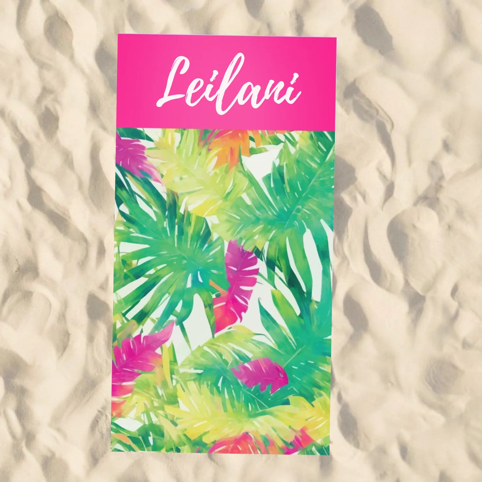Beach Towel Blank - 30x60 - Horizontal Beach Enviro