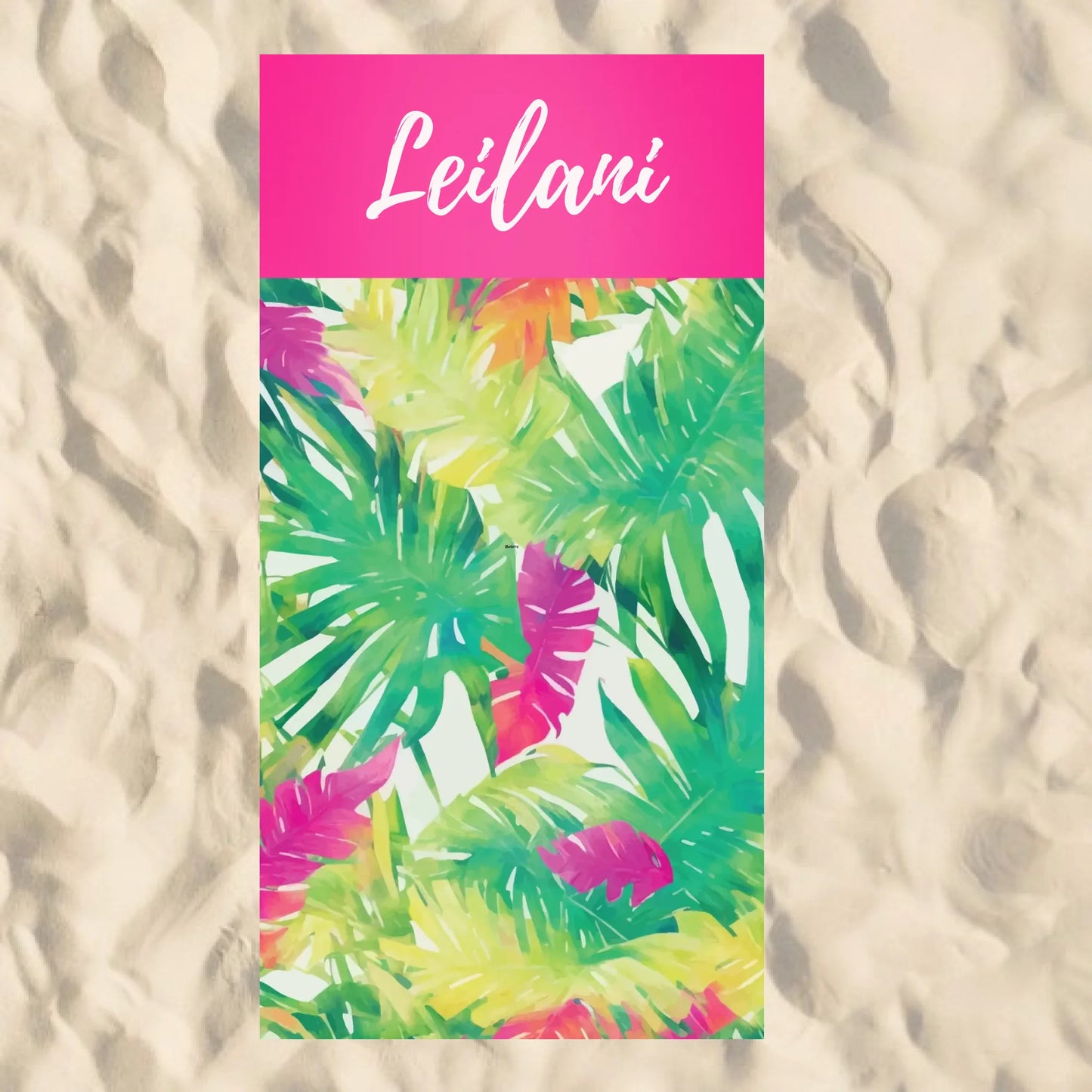 Beach Towel Blank - 30x60 - Horizontal Beach Enviro