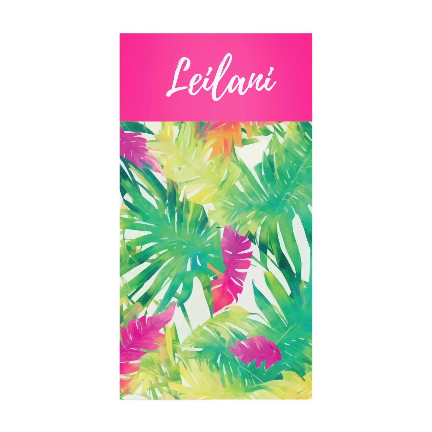 Aloha Spirit Name Towel