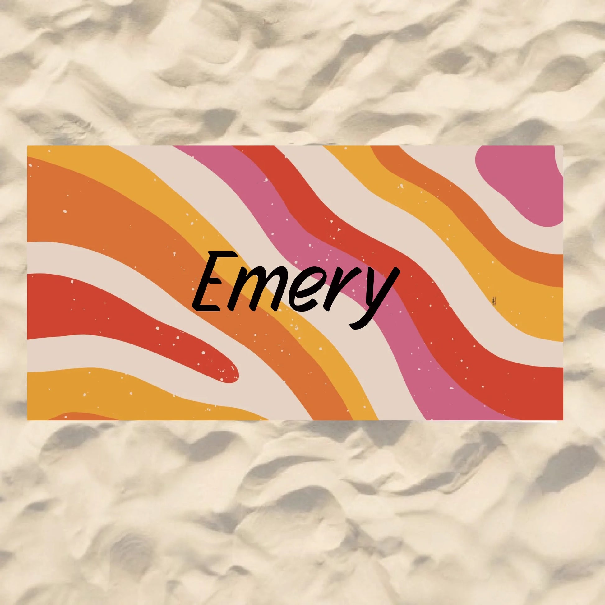 Beach Towel Blank - 30x60 - Horizontal Beach Enviro