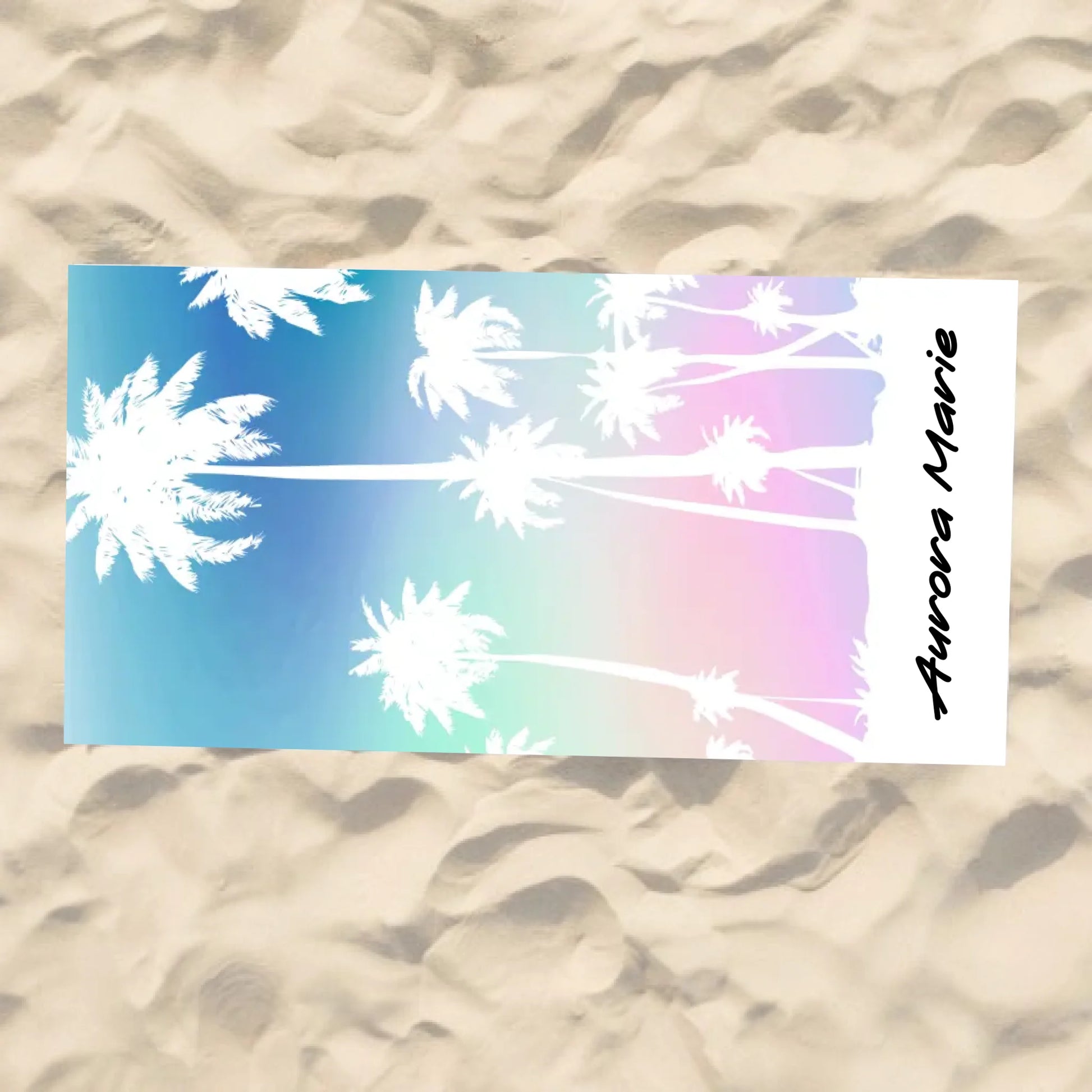 Beach Towel Blank - 30x60 - Horizontal Beach Enviro