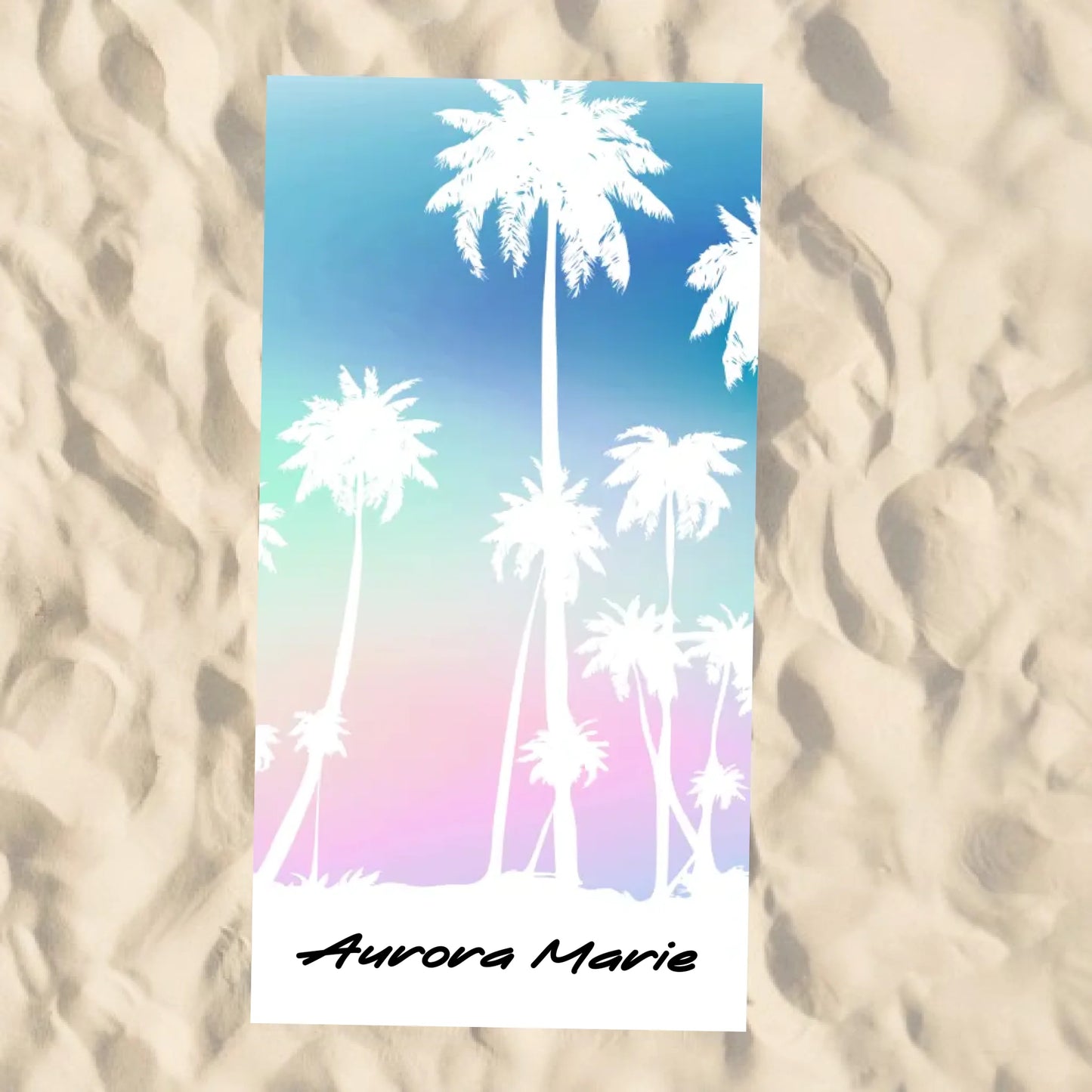 Beach Towel Blank - 30x60 - Horizontal Beach Enviro