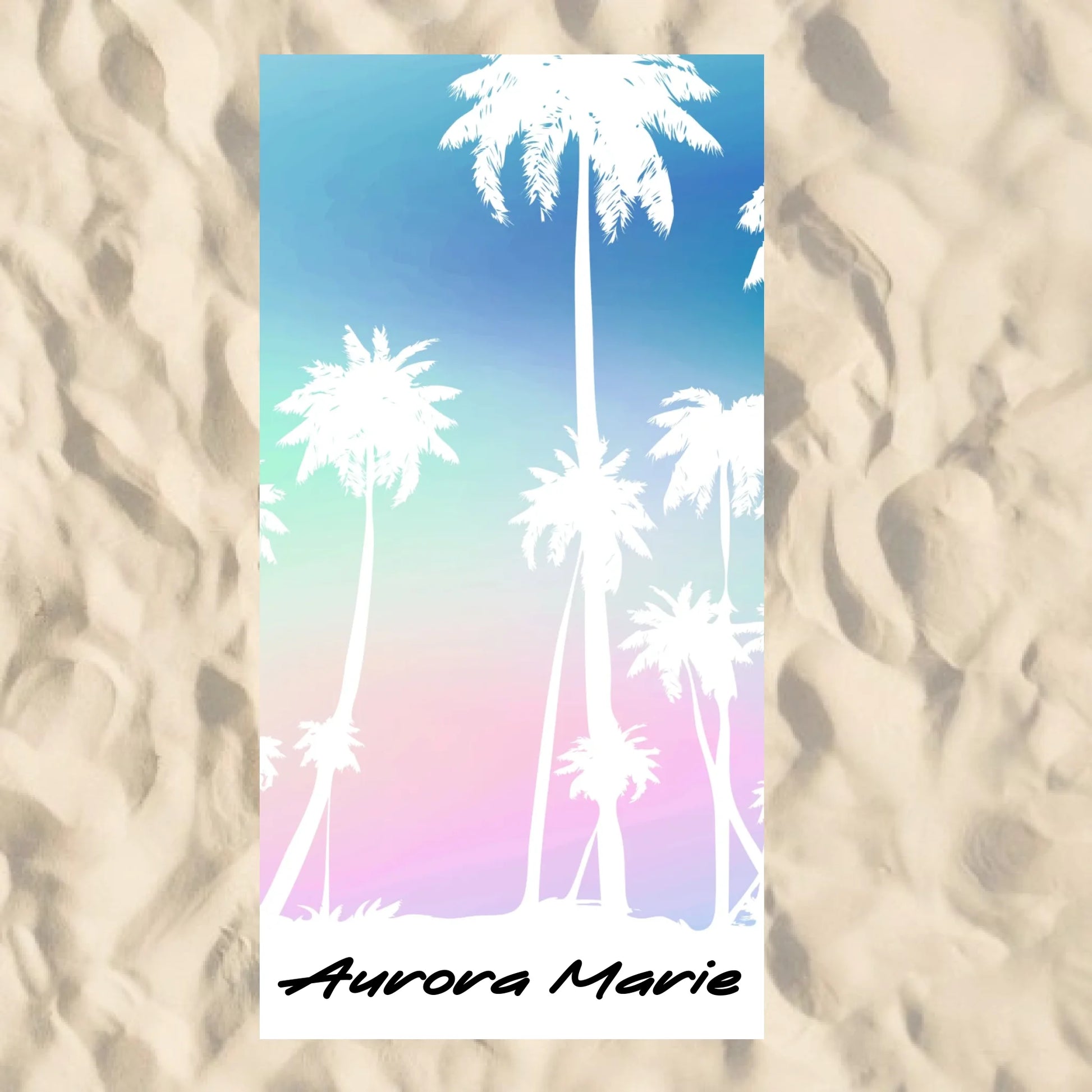 Beach Towel Blank - 30x60 - Horizontal Beach Enviro