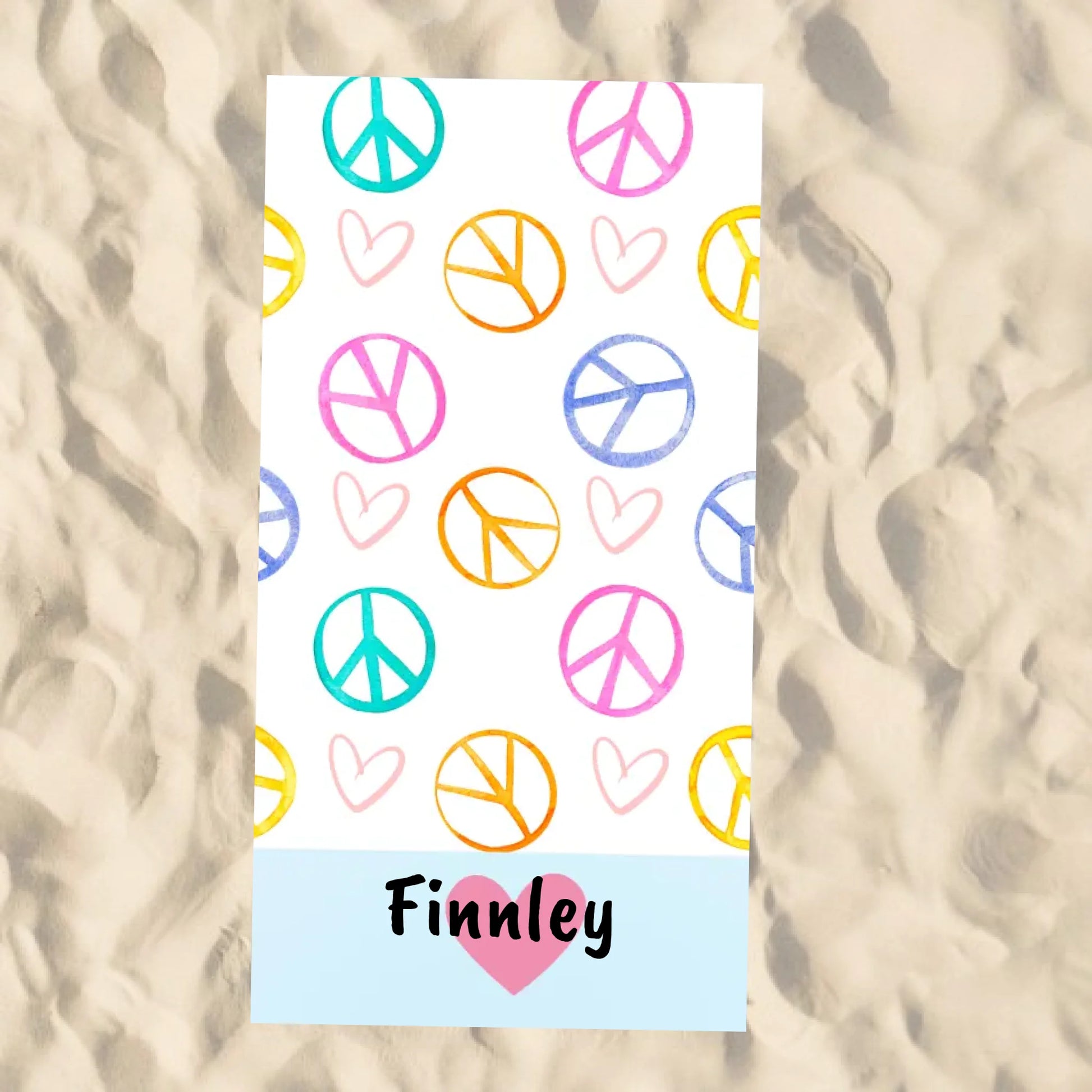 Beach Towel Blank - 30x60 - Horizontal Beach Enviro