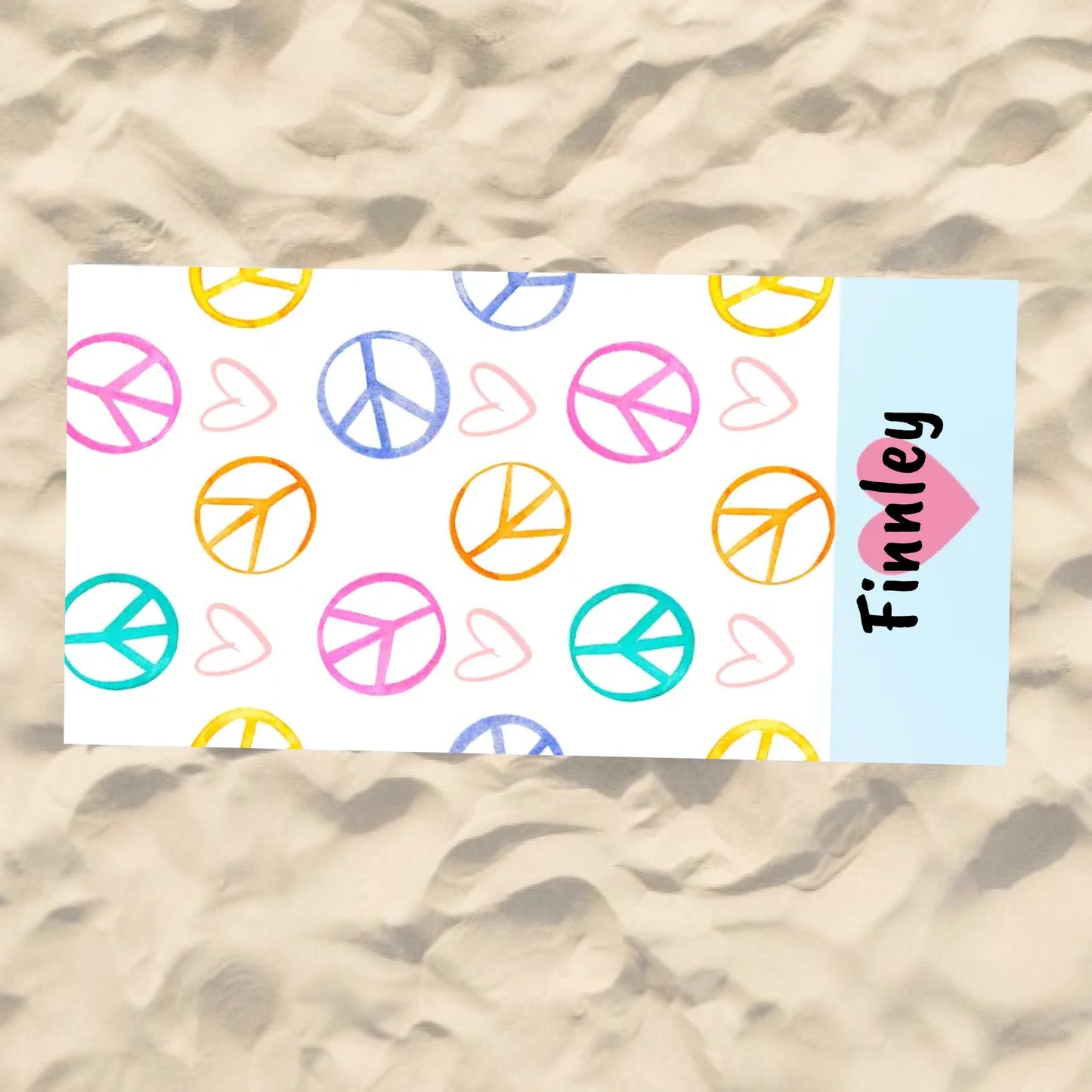 Beach Towel Blank - 30x60 - Horizontal Beach Enviro