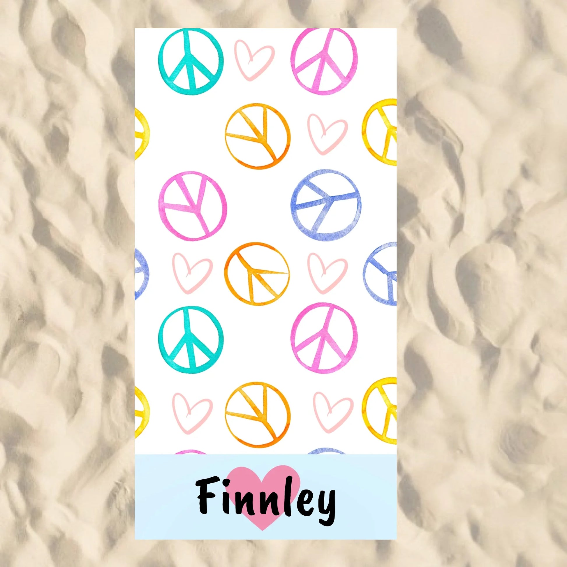 Beach Towel Blank - 30x60 - Horizontal Beach Enviro