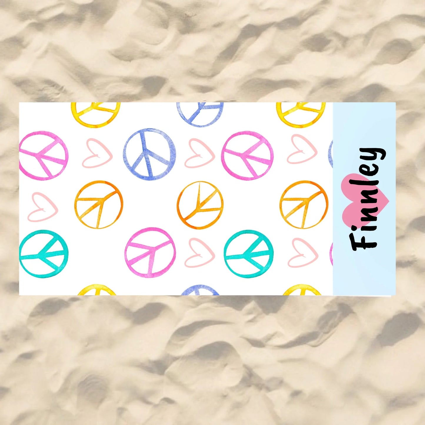 Beach Towel Blank - 30x60 - Horizontal Beach Enviro