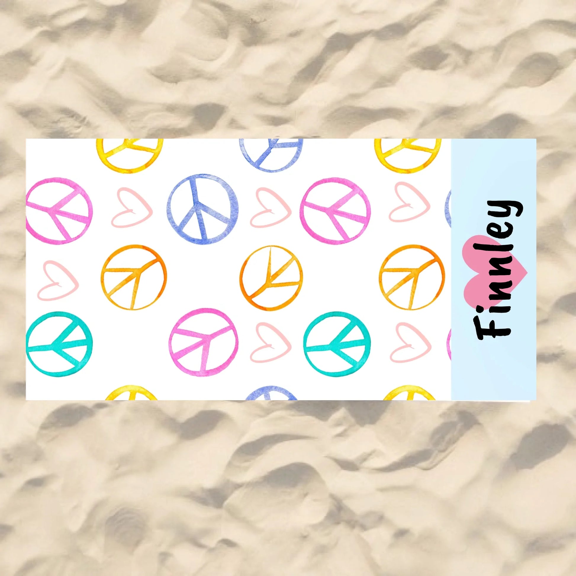 Beach Towel Blank - 30x60 - Horizontal Beach Enviro