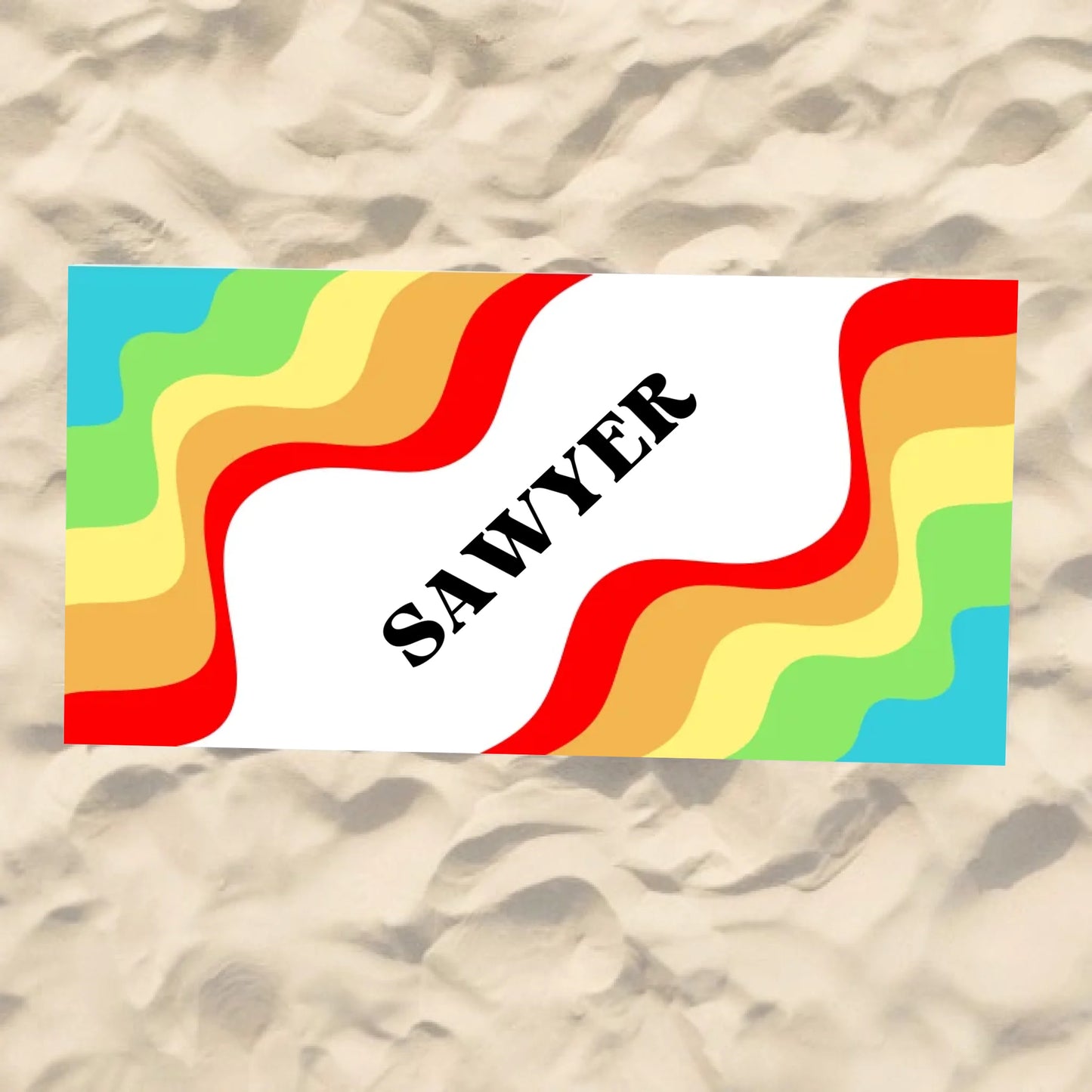 Beach Towel Blank - 30x60 - Horizontal Beach Enviro
