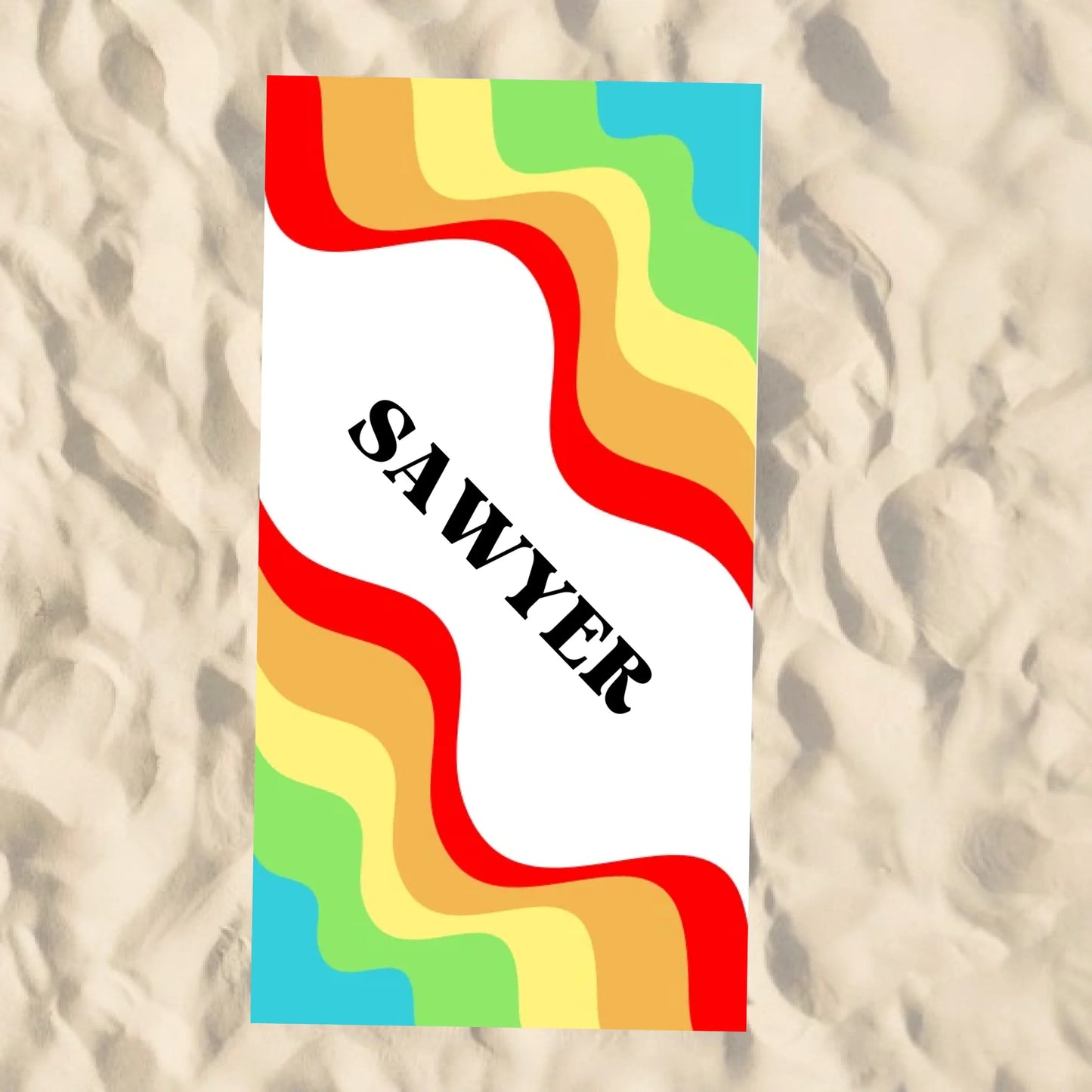Beach Towel Blank - 30x60 - Horizontal Beach Enviro