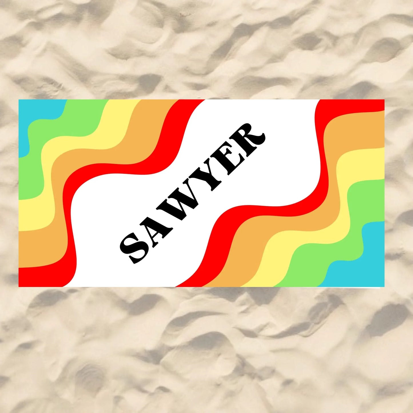 Beach Towel Blank - 30x60 - Horizontal Beach Enviro