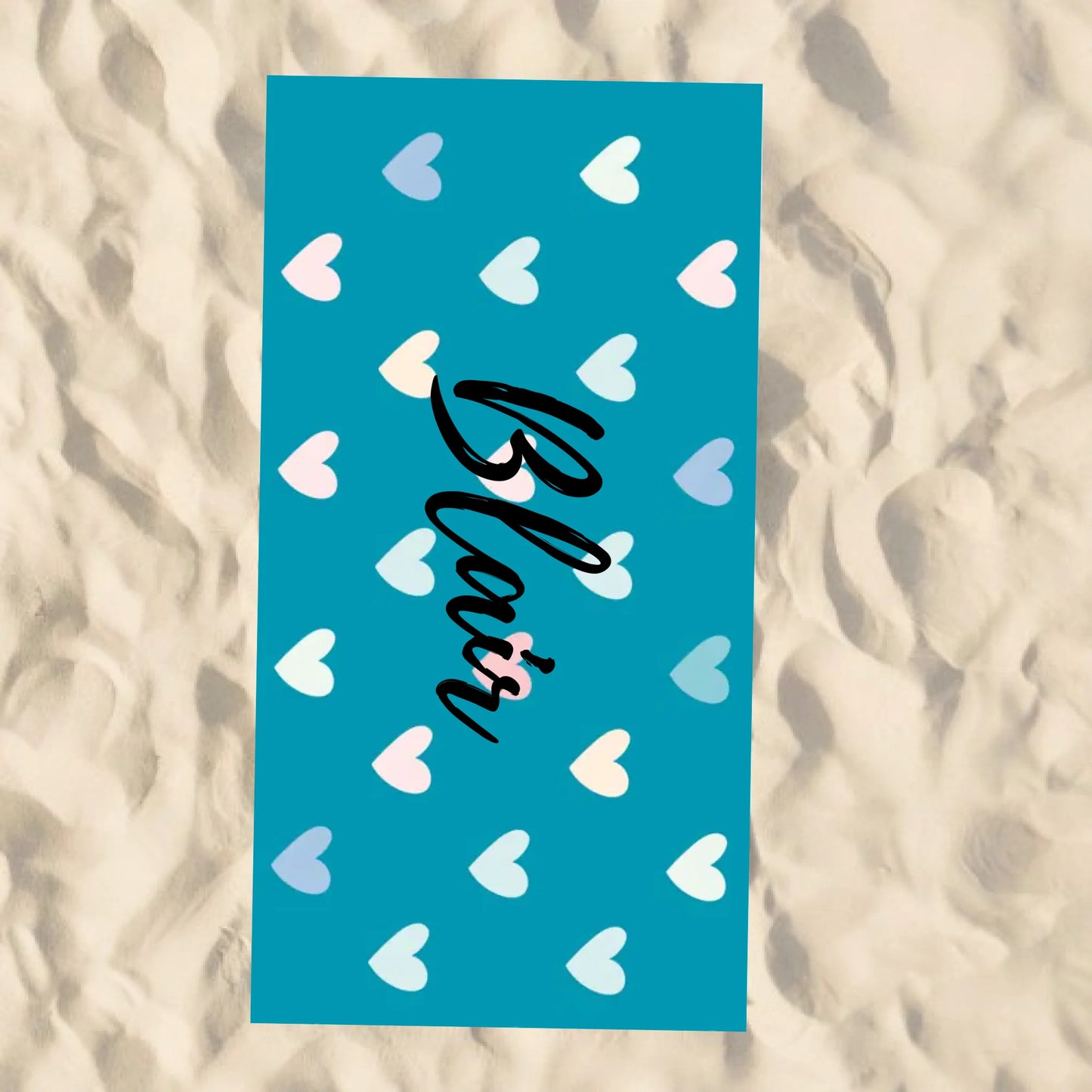 Beach Towel Blank - 30x60 - Horizontal Beach Enviro