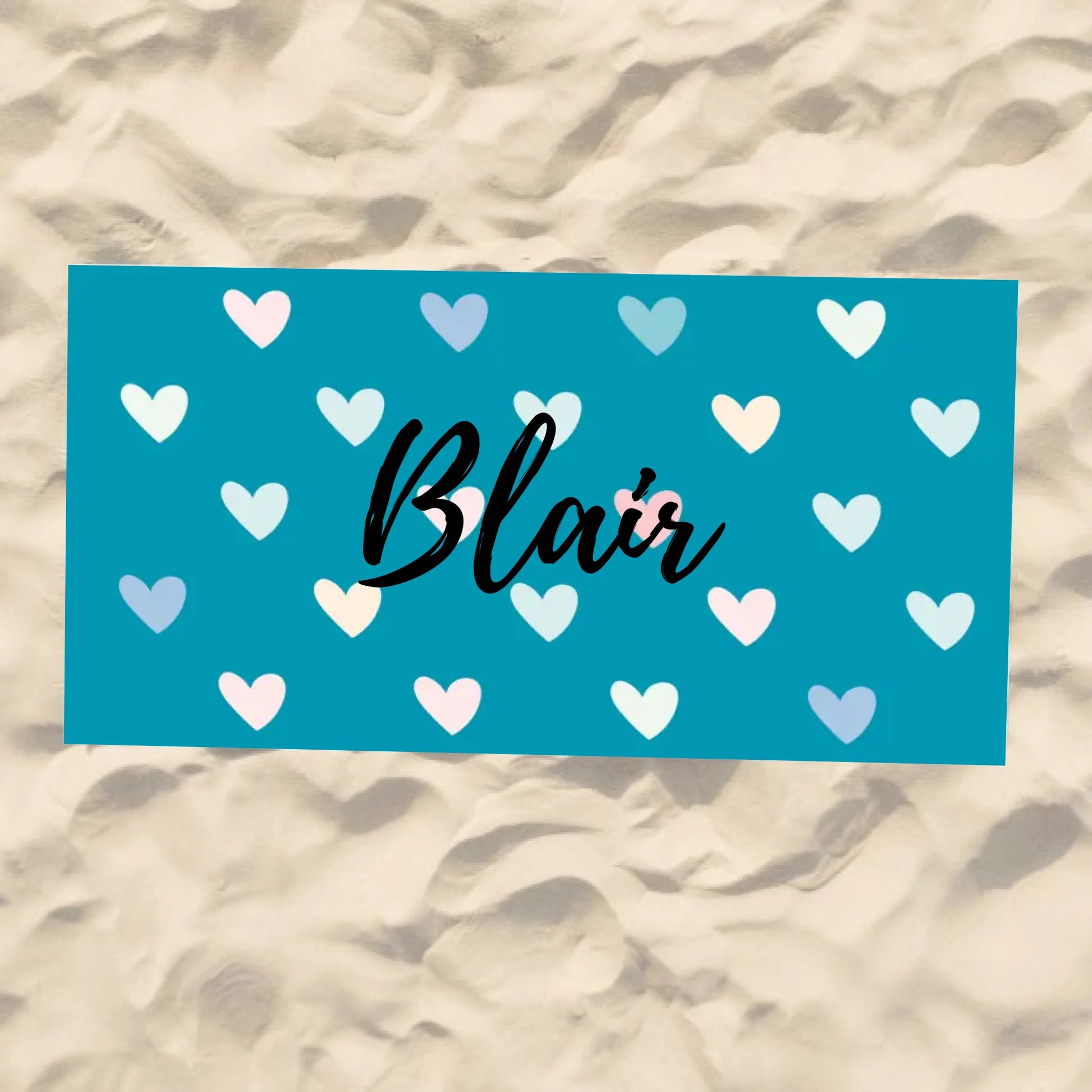 Beach Towel Blank - 30x60 - Horizontal Beach Enviro
