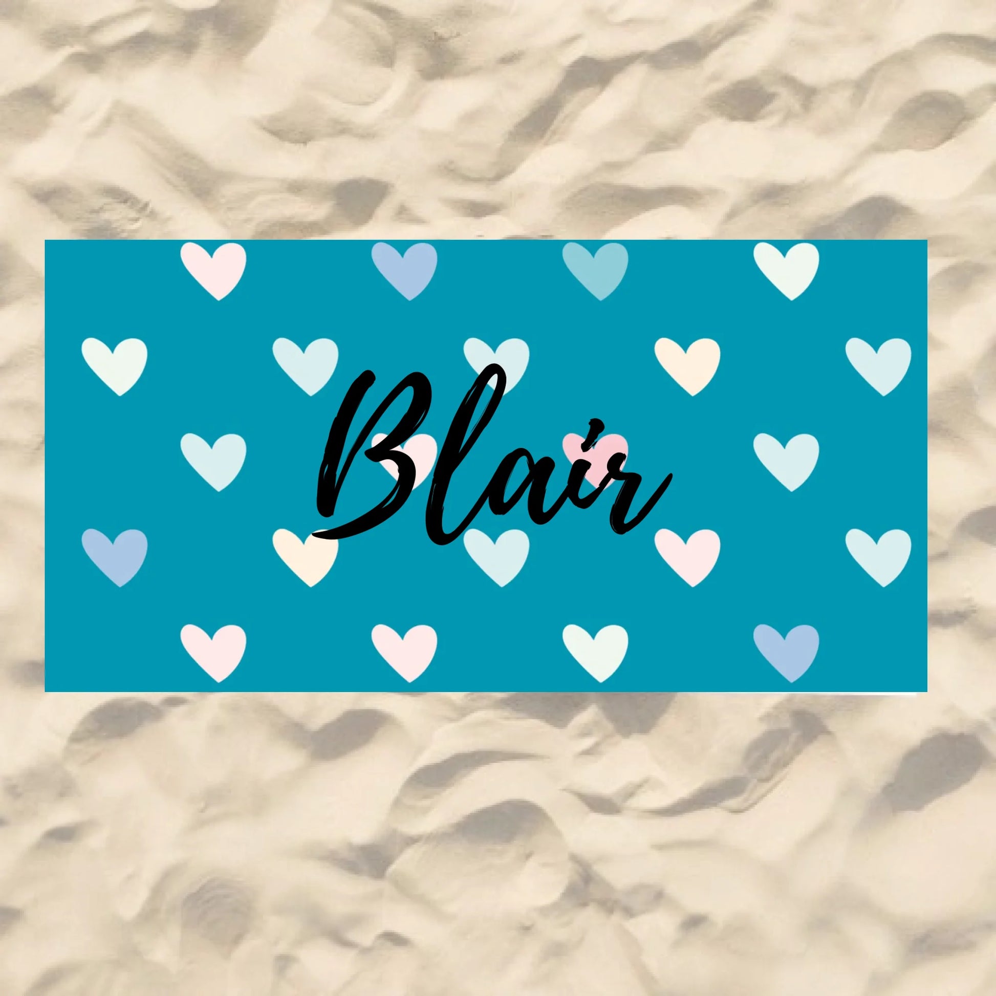 Beach Towel Blank - 30x60 - Horizontal Beach Enviro