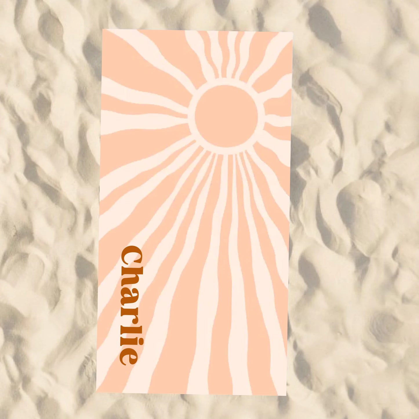 Beach Towel Blank - 30x60 - Horizontal Beach Enviro