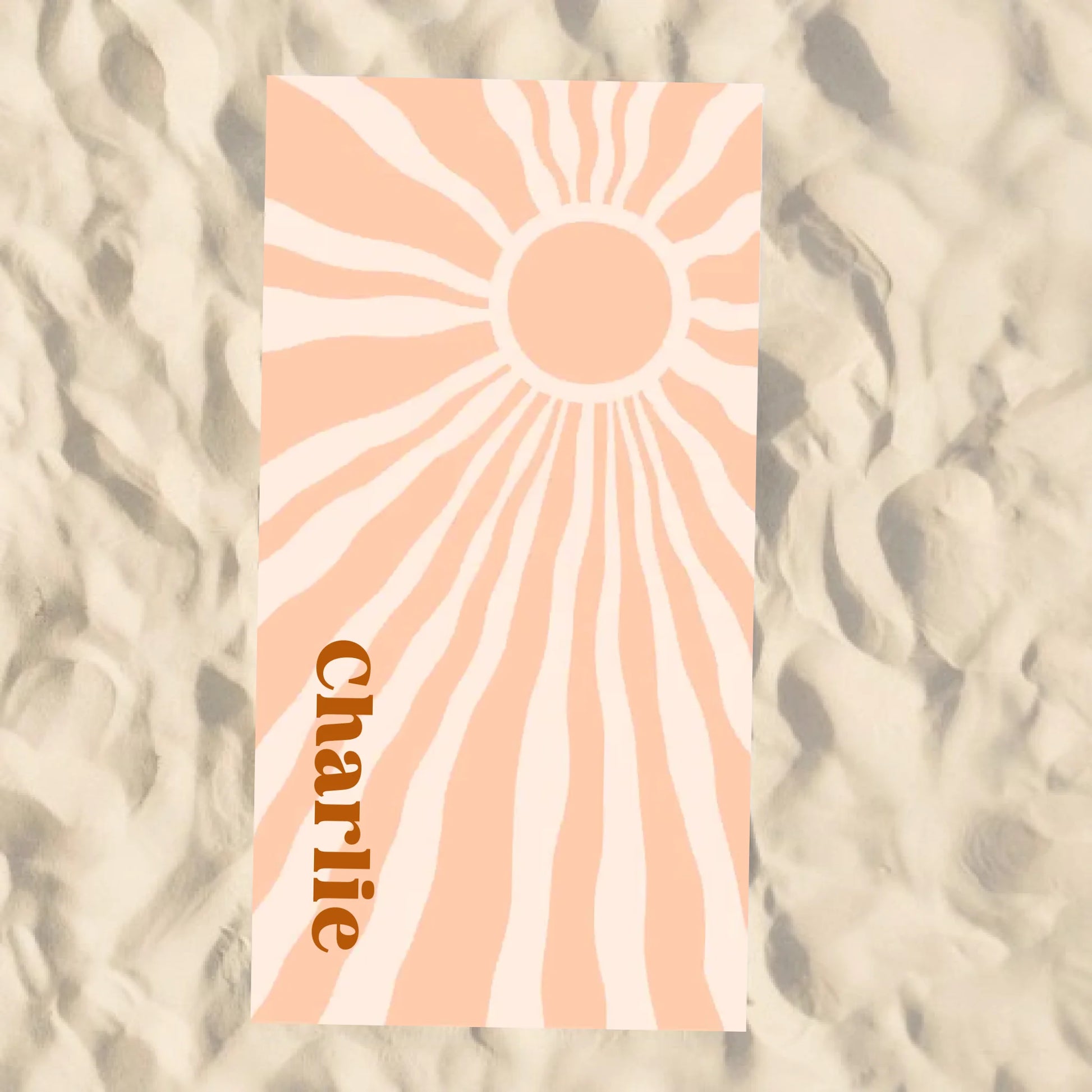 Beach Towel Blank - 30x60 - Horizontal Beach Enviro