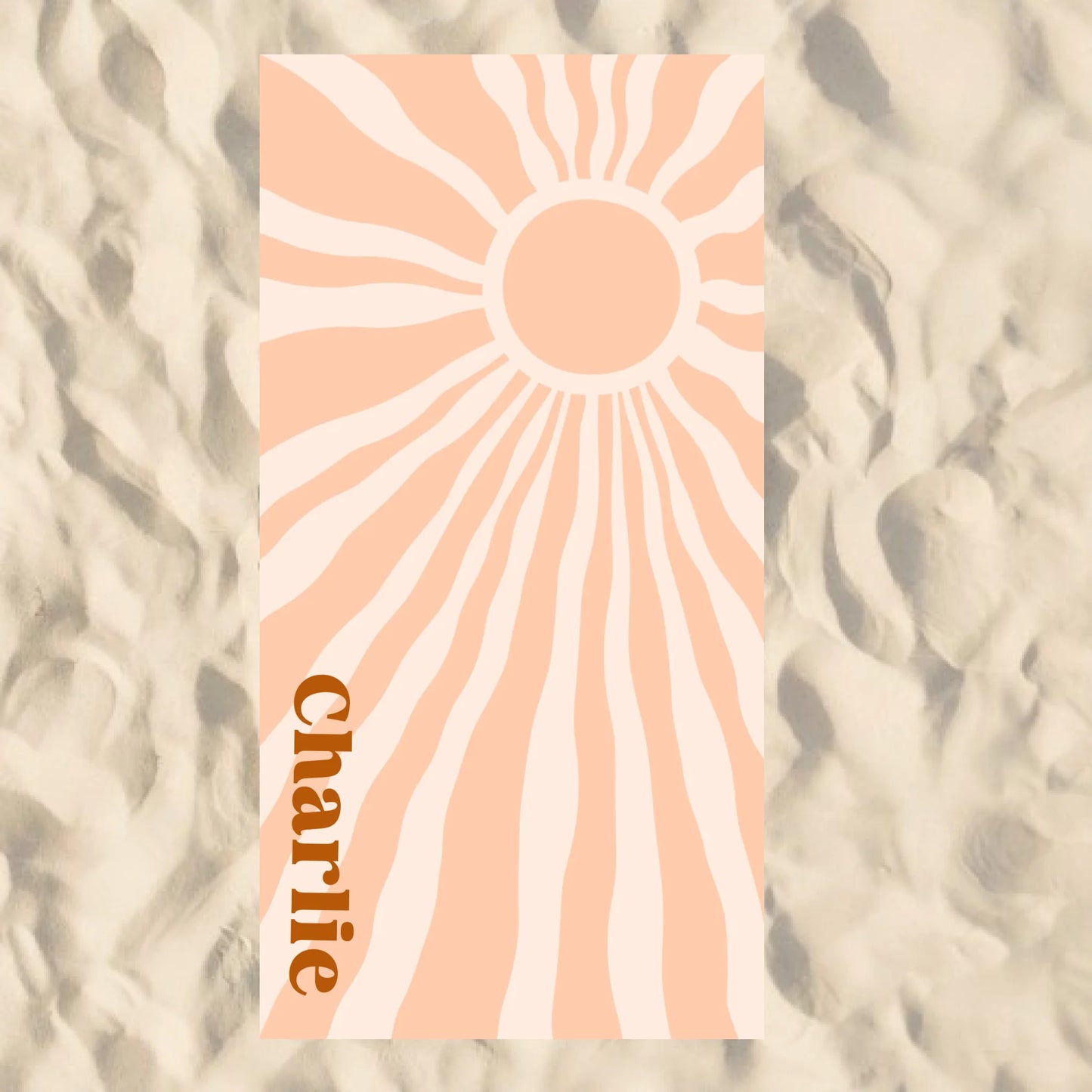 Beach Towel Blank - 30x60 - Horizontal Beach Enviro