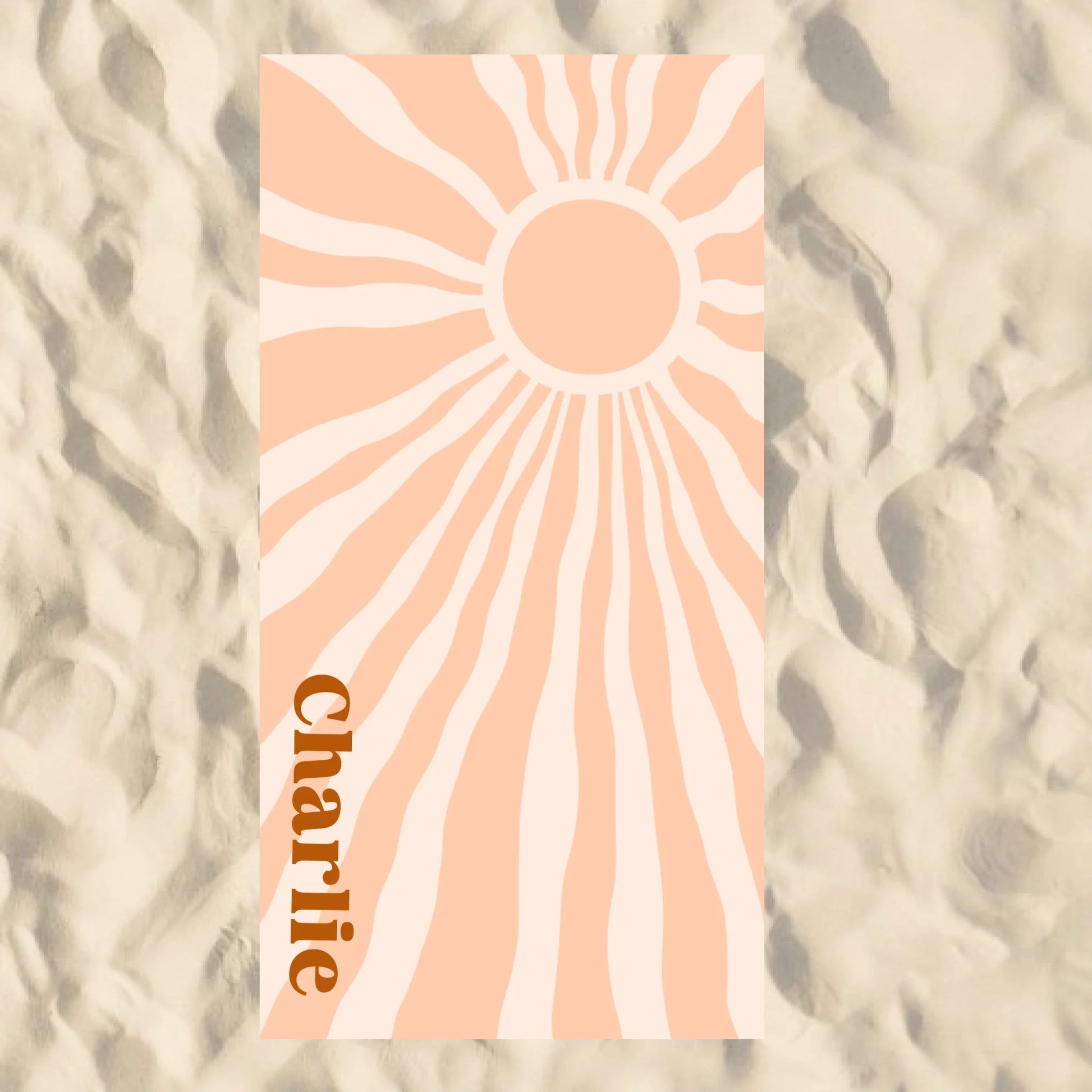 Beach Towel Blank - 30x60 - Horizontal Beach Enviro