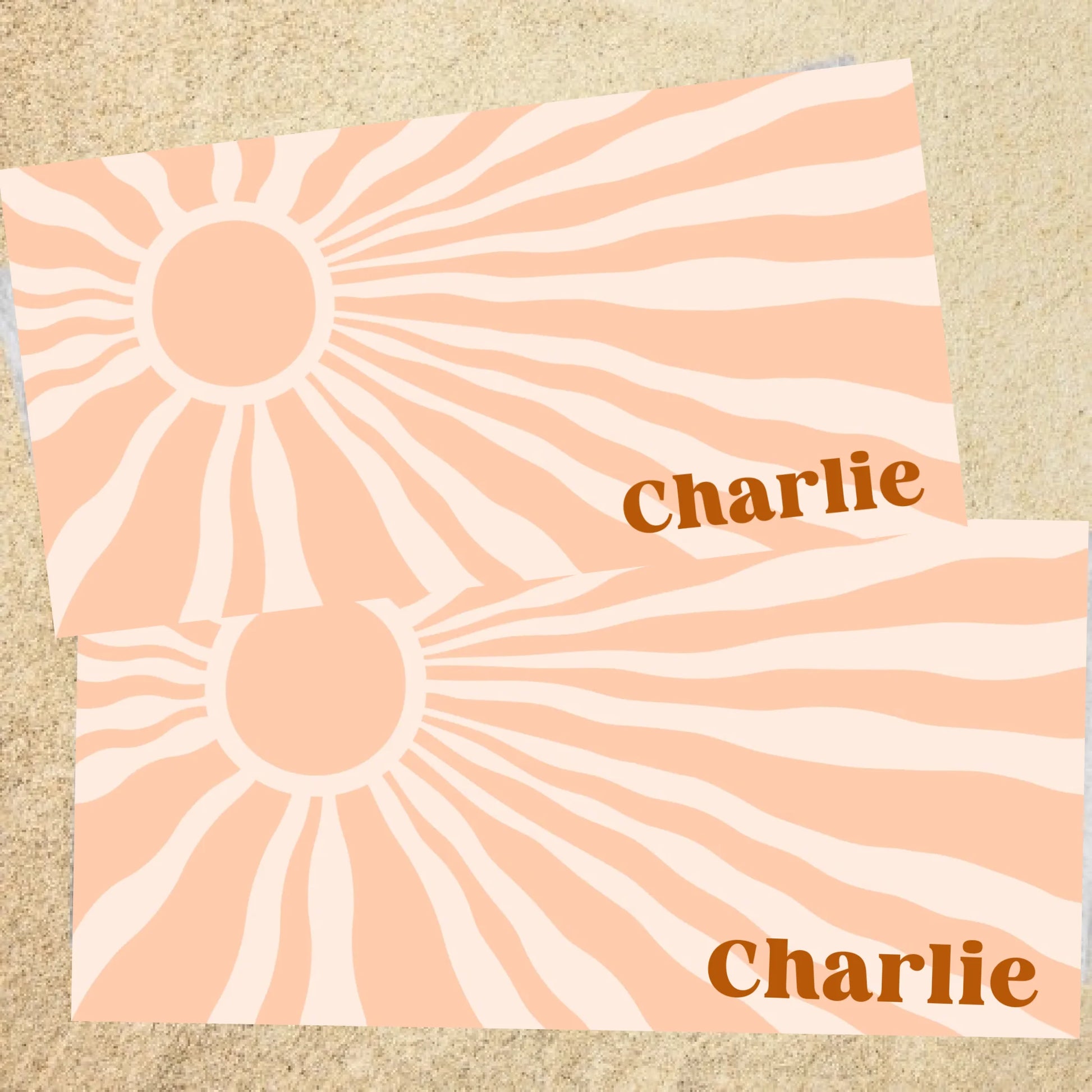 Beach Towel Blank - 30x60 - Horizontal Beach Enviro -2 towels