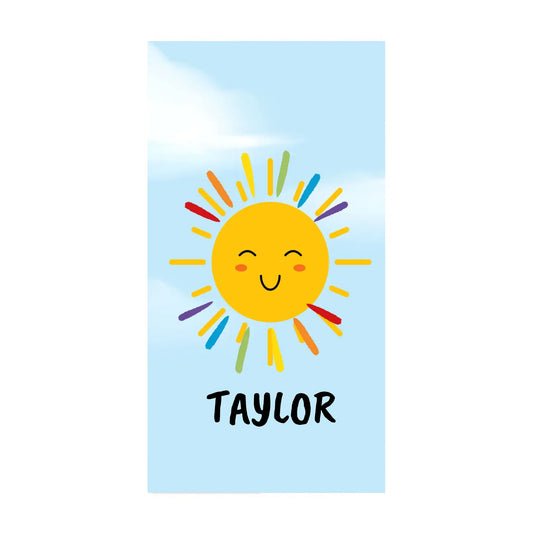 Sunny Days Name Towel