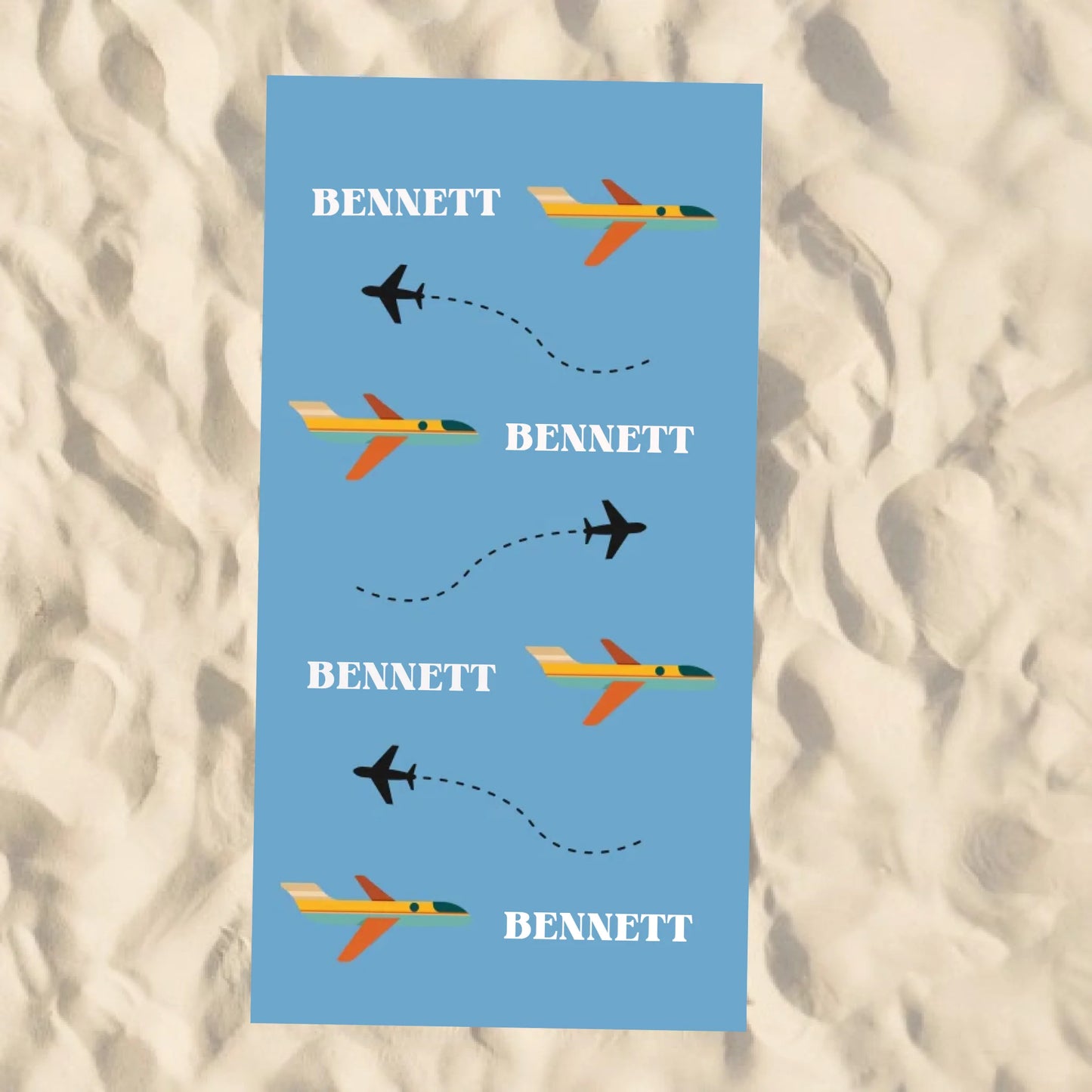 Beach Towel Blank - 30x60 - Horizontal Beach Enviro
