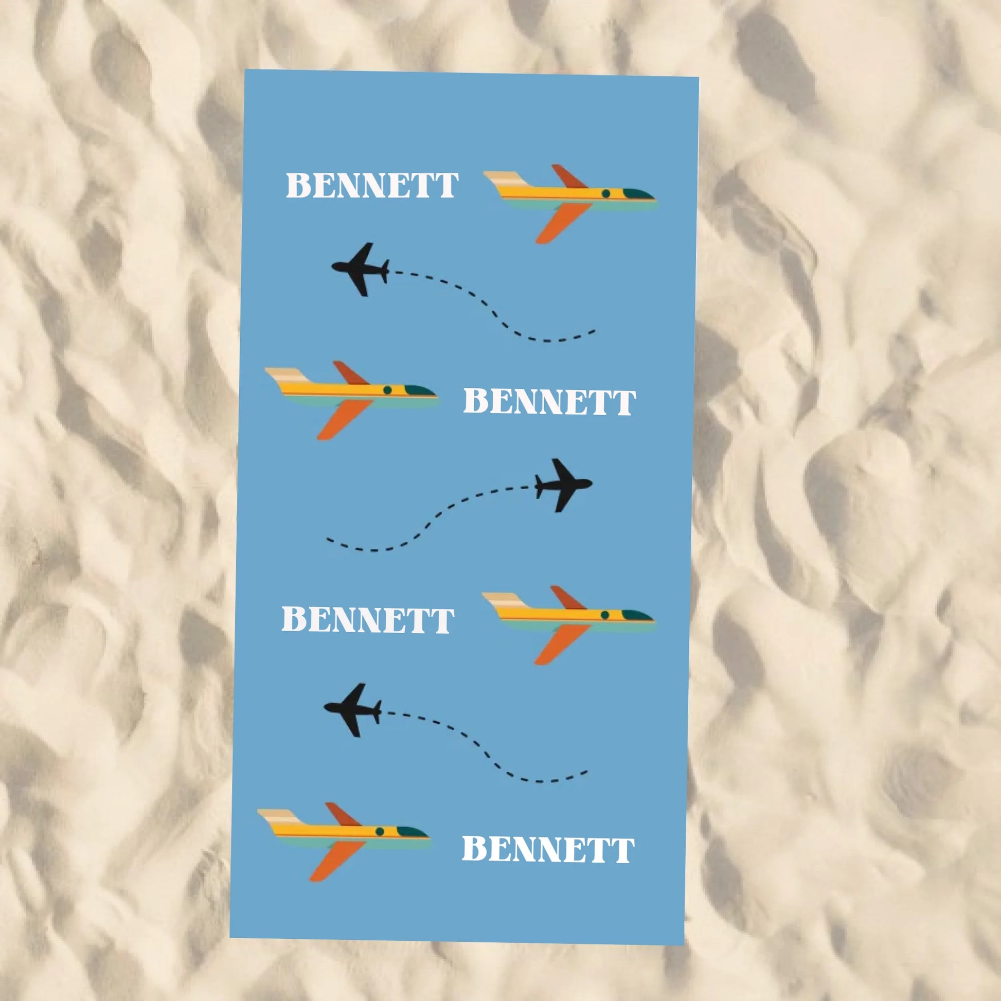Beach Towel Blank - 30x60 - Horizontal Beach Enviro