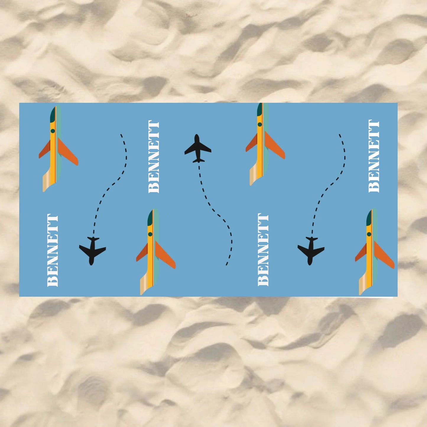 Beach Towel Blank - 30x60 - Horizontal Beach Enviro