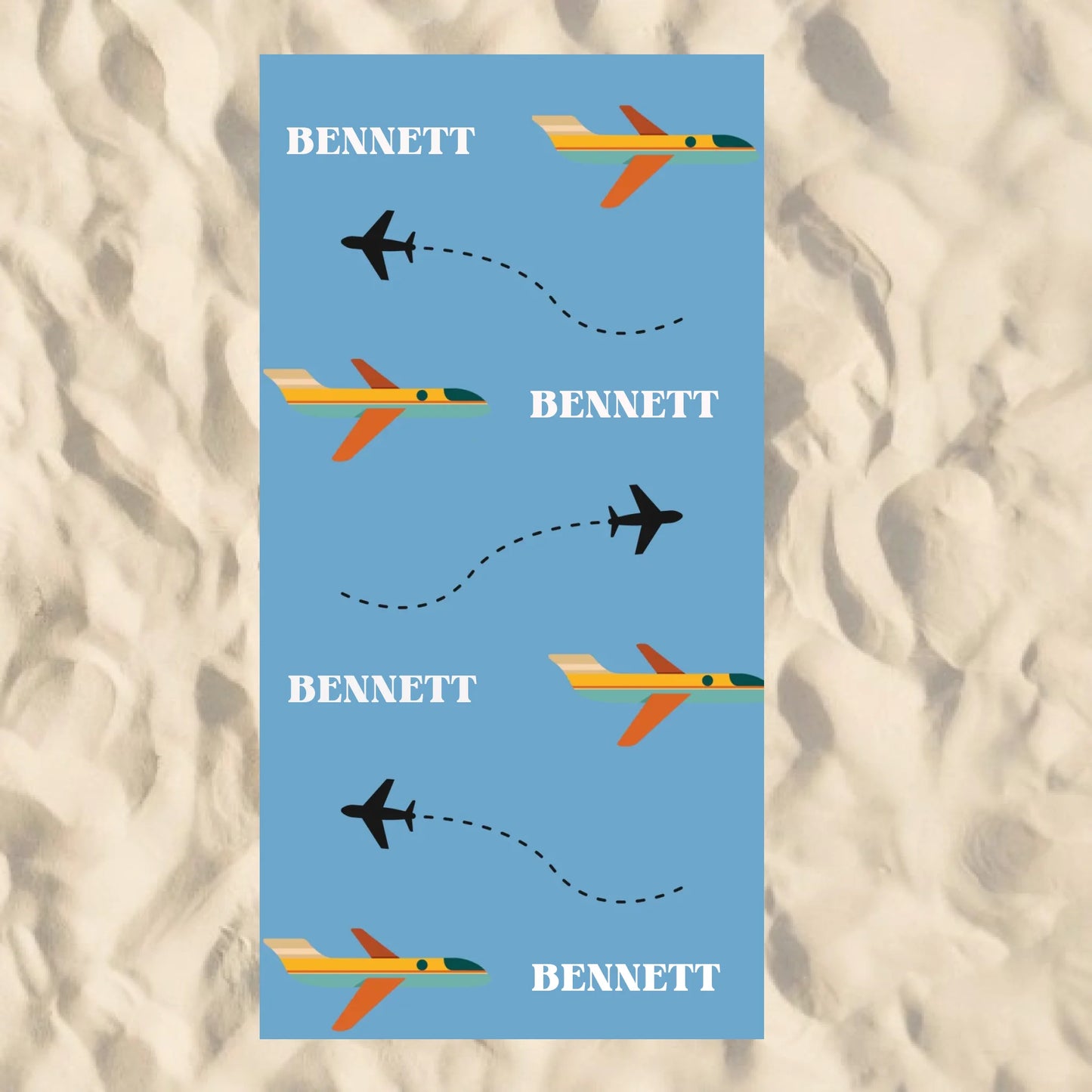 Beach Towel Blank - 30x60 - Horizontal Beach Enviro