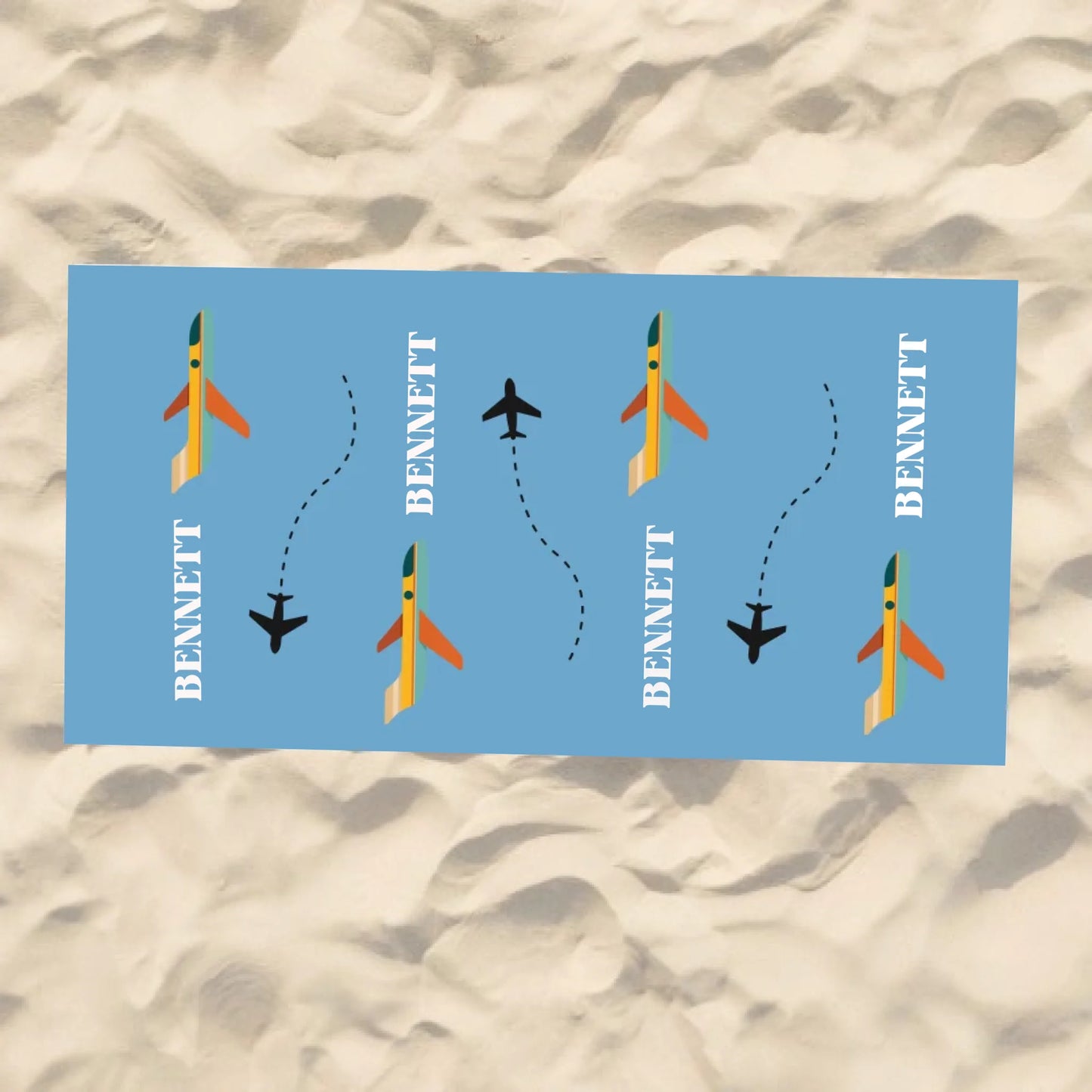 Beach Towel Blank - 30x60 - Horizontal Beach Enviro