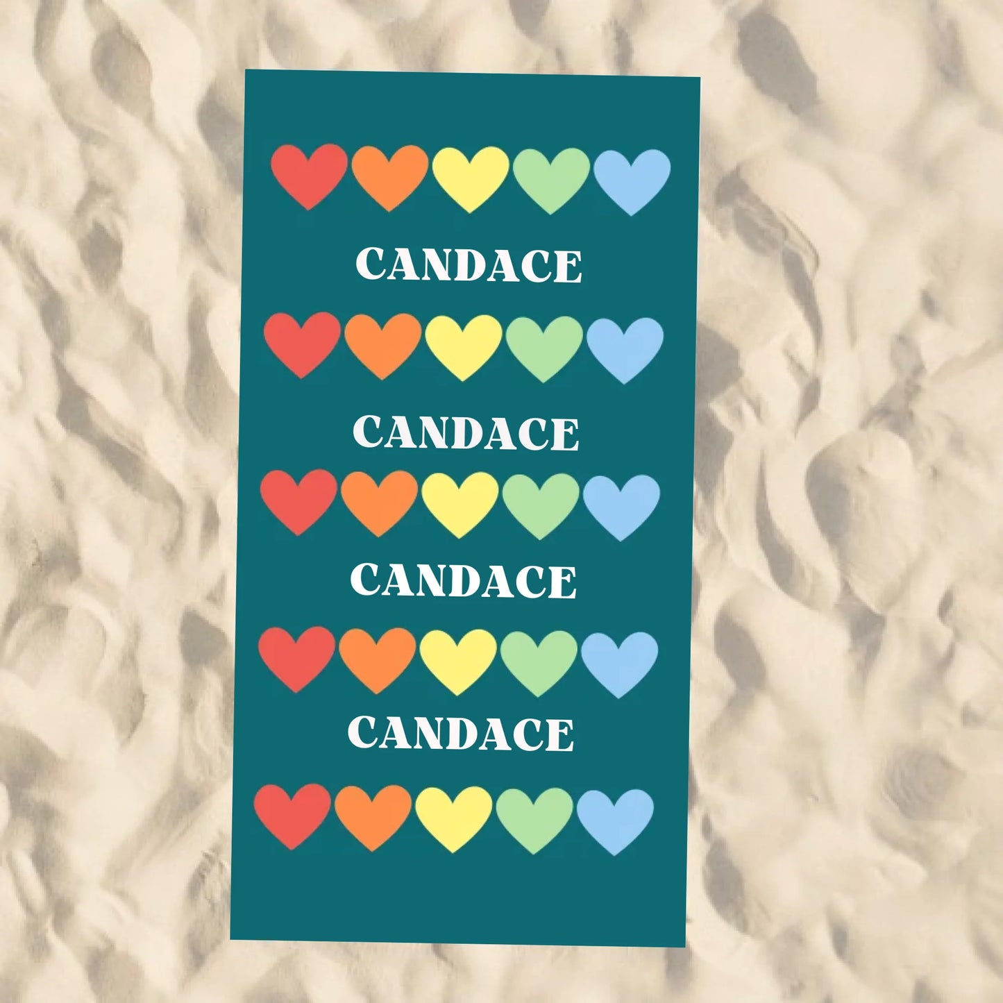 Beach Towel Blank - 30x60 - Horizontal Beach Enviro