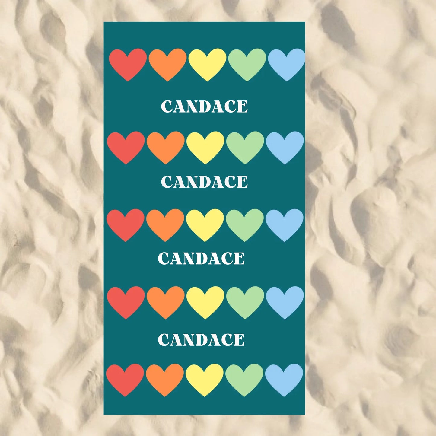 Beach Towel Blank - 30x60 - Horizontal Beach Enviro