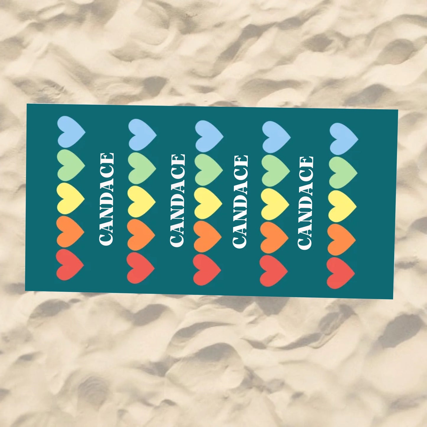 Beach Towel Blank - 30x60 - Horizontal Beach Enviro