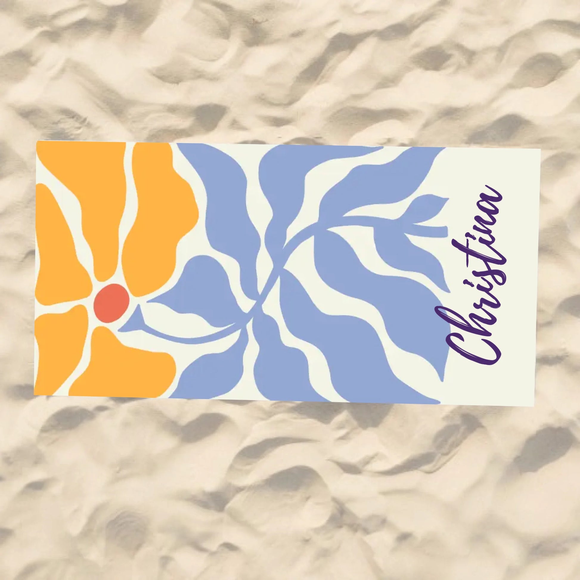 Beach Towel Blank - 30x60 - Horizontal Beach Enviro