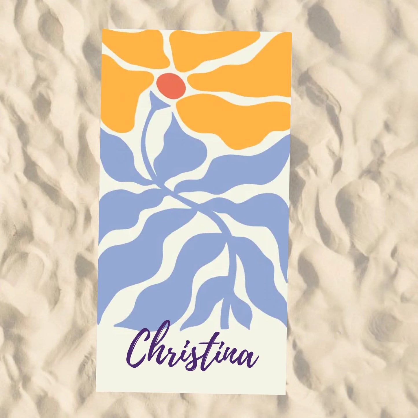 Beach Towel Blank - 30x60 - Horizontal Beach Enviro
