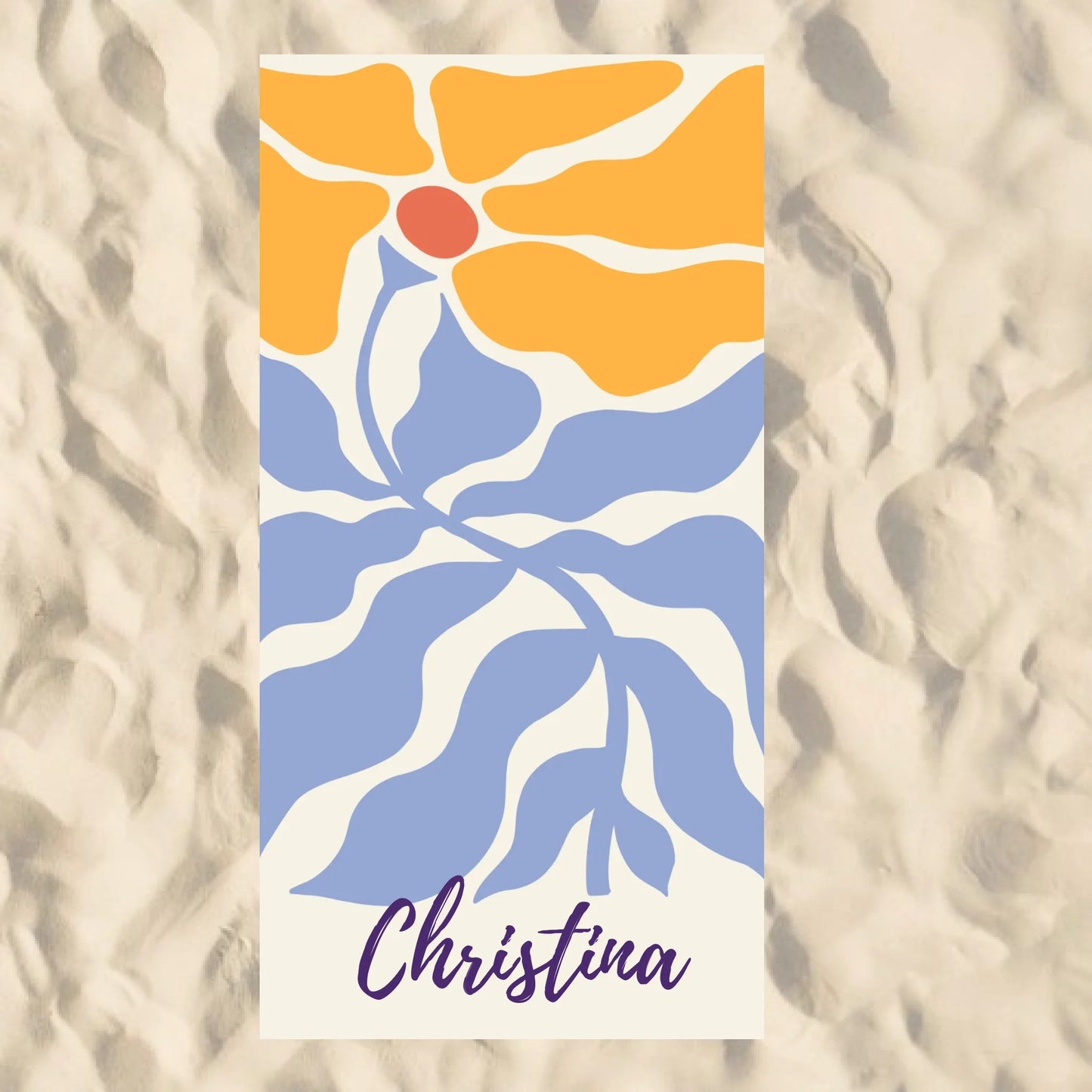 Beach Towel Blank - 30x60 - Horizontal Beach Enviro