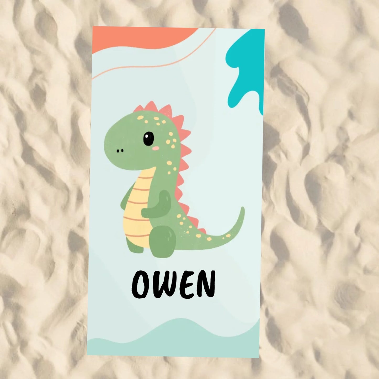 Beach Towel Blank - 30x60 - Horizontal Beach Enviro
