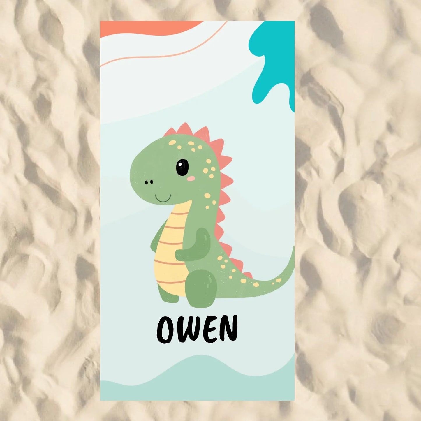Beach Towel Blank - 30x60 - Horizontal Beach Enviro