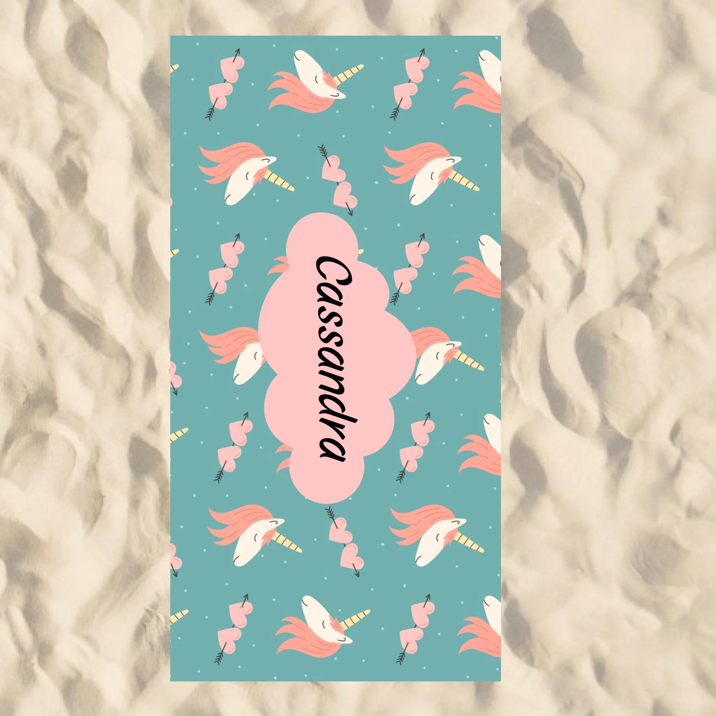 Beach Towel Blank - 30x60 - Horizontal Beach Enviro