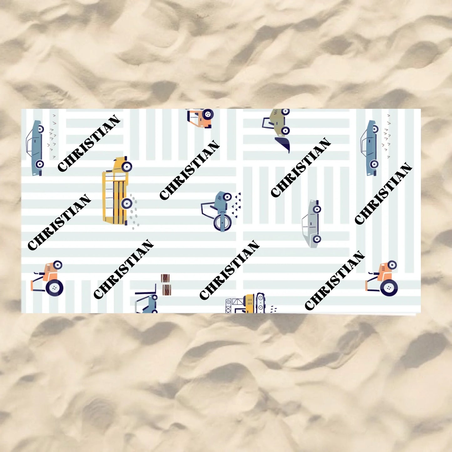 Beach Towel Blank - 30x60 - Horizontal Beach Enviro