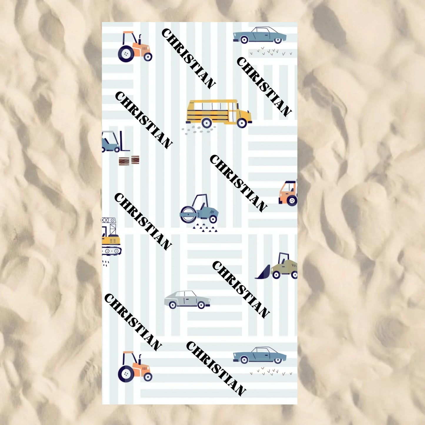 Beach Towel Blank - 30x60 - Horizontal Beach Enviro