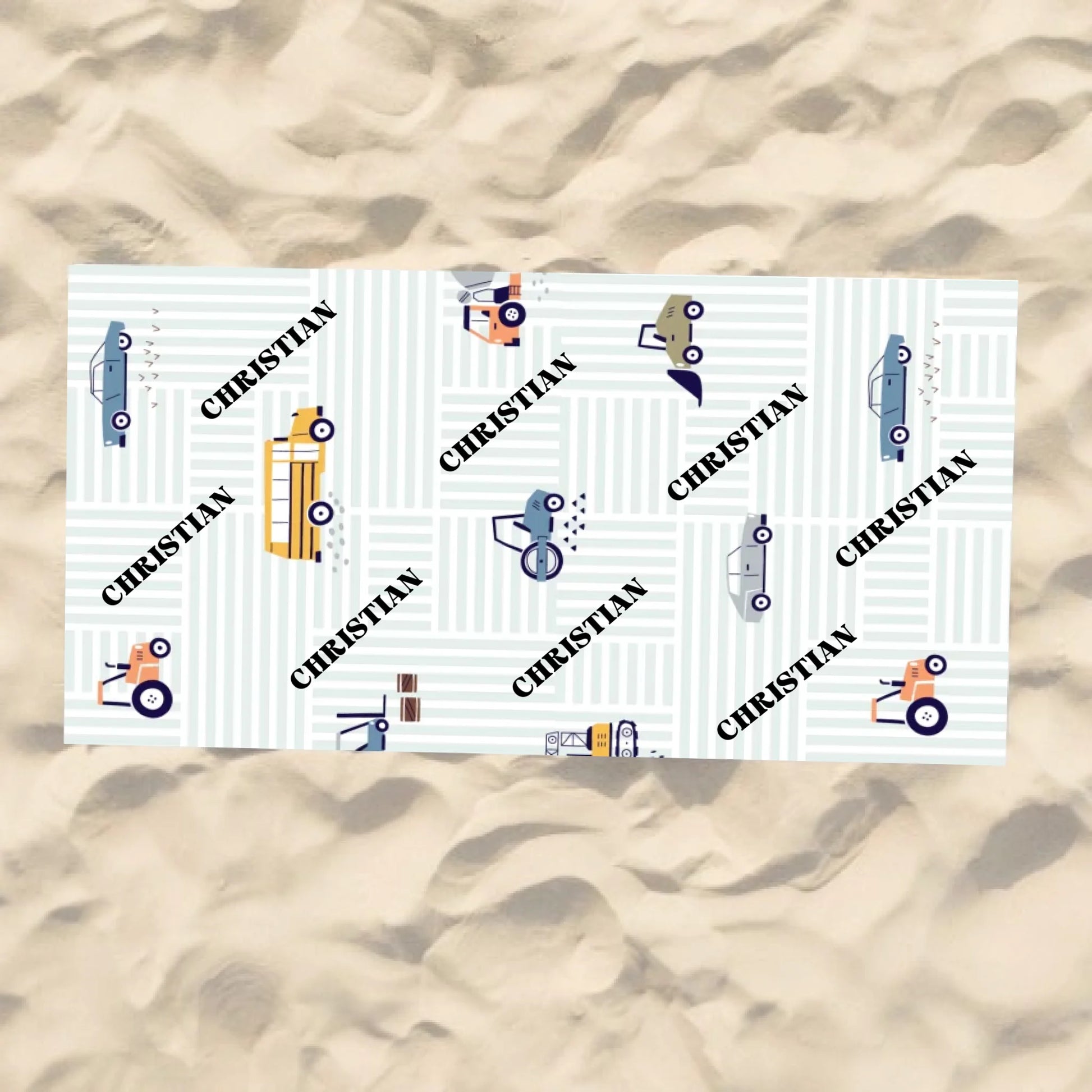 Beach Towel Blank - 30x60 - Horizontal Beach Enviro