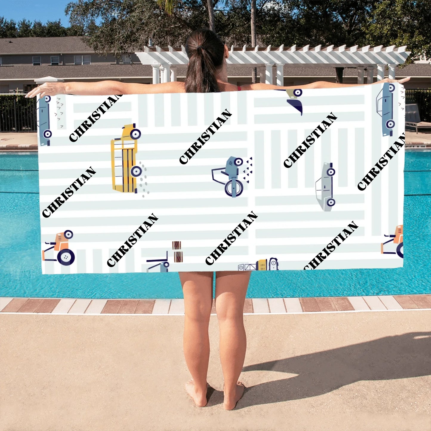 Sports Towel 27" x 55" 2