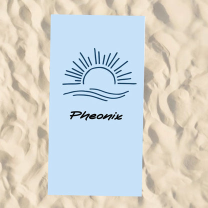 Beach Towel Blank - 30x60 - Horizontal Beach Enviro