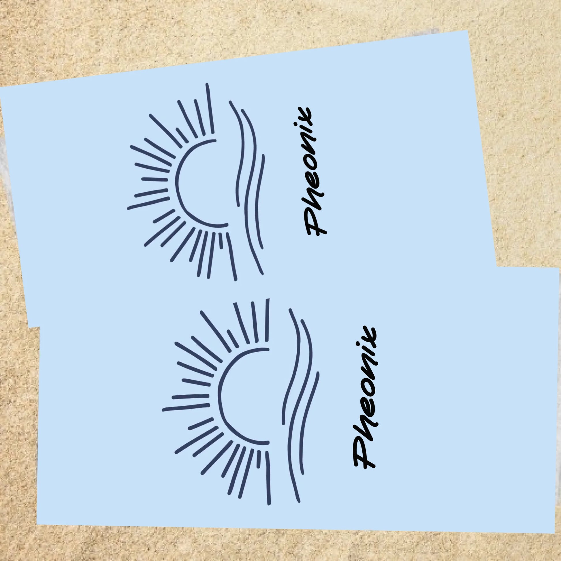 Beach Towel Blank - 30x60 - Horizontal Beach Enviro -2 towels